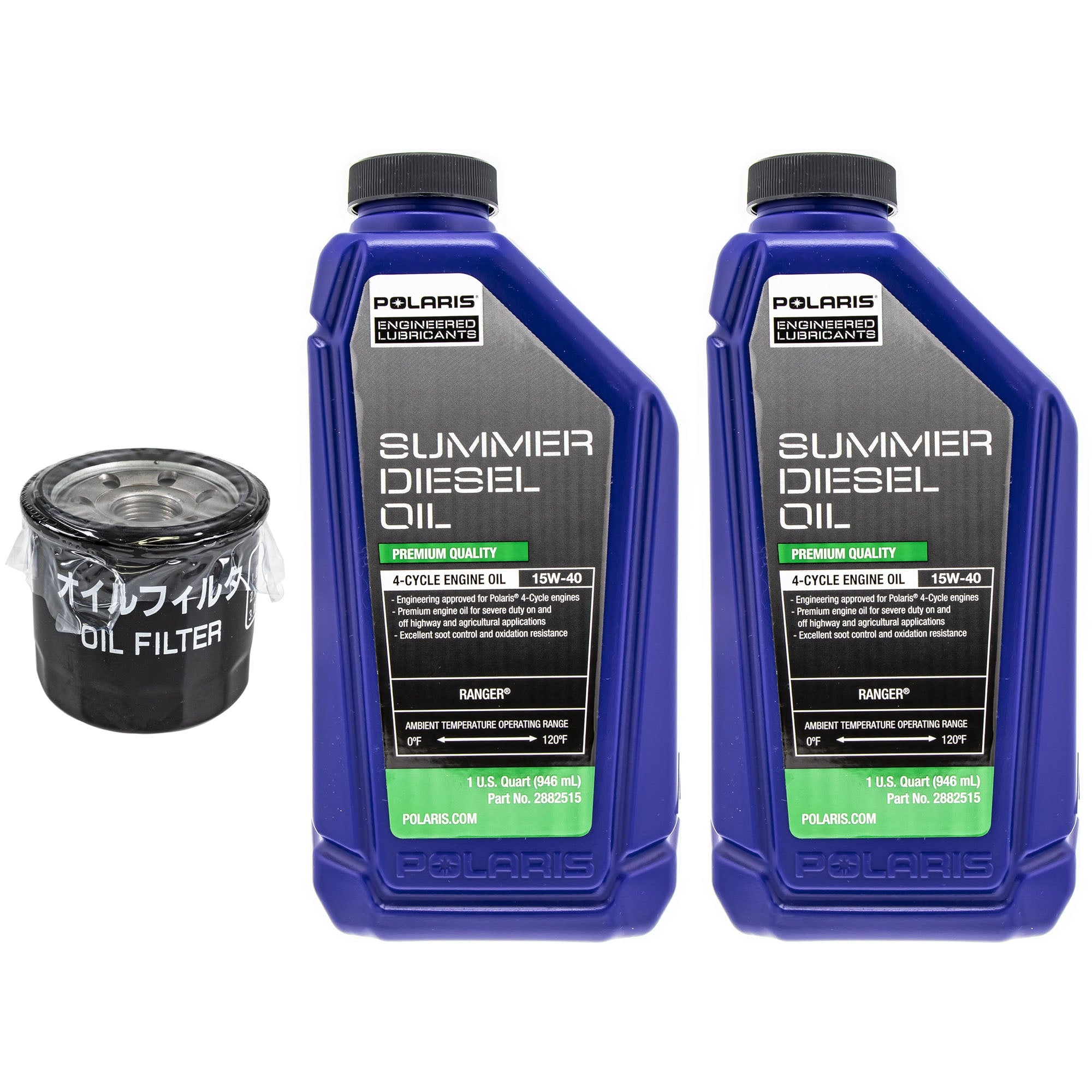 Polaris FKOCK20000 Oil Change Kit Ranger 900 Crew 2011-2014