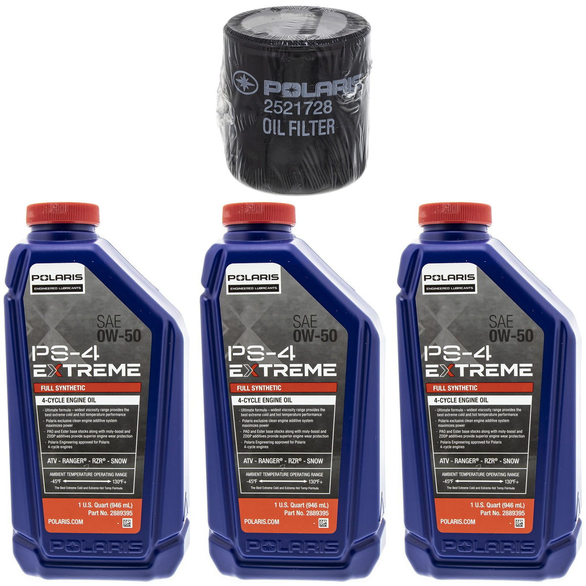 Polaris FKOCK20040 Oil Change Kit RZR  4 2022