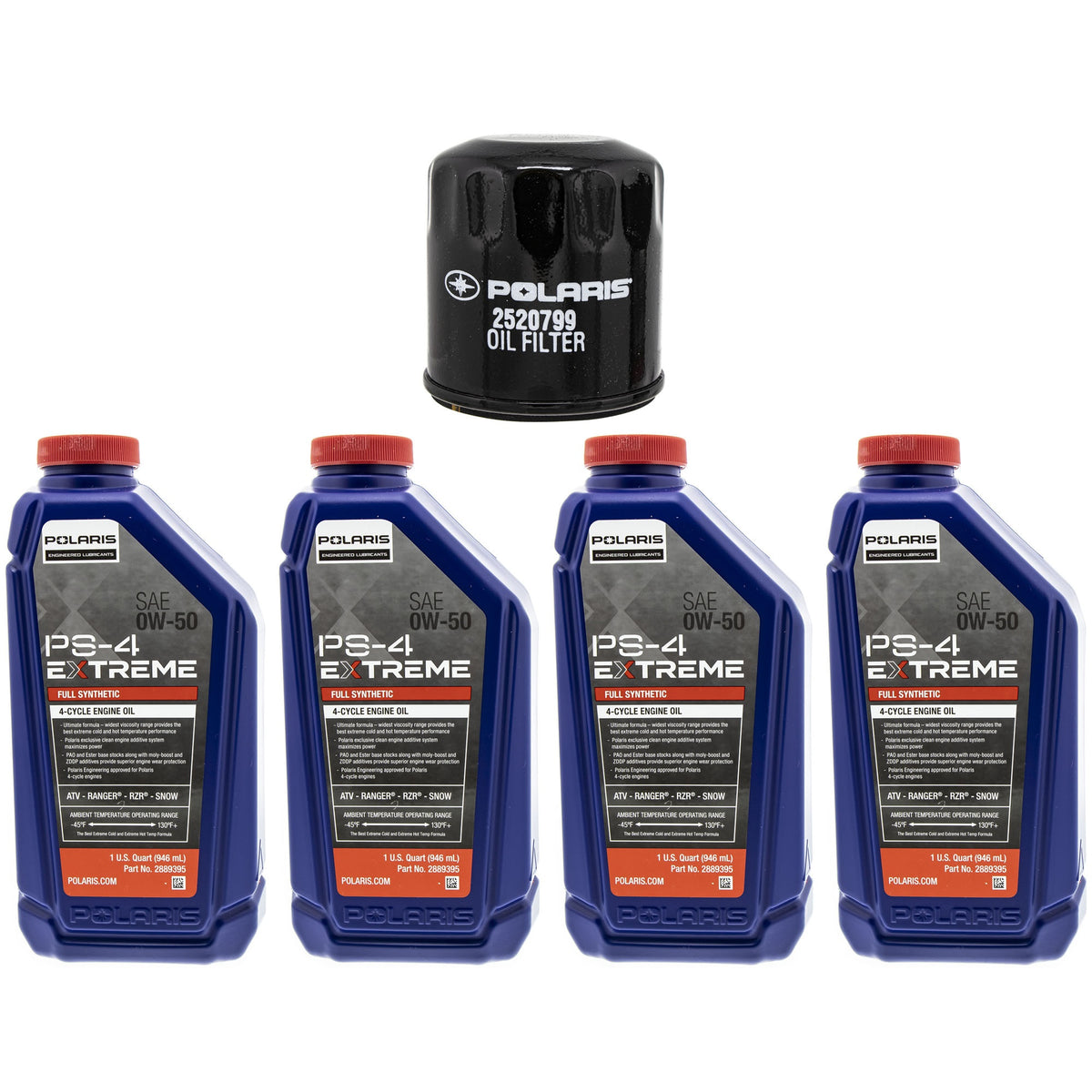 Polaris FKOCK20048 Oil Change Kit RZR 900 XP  4 2011-2012
