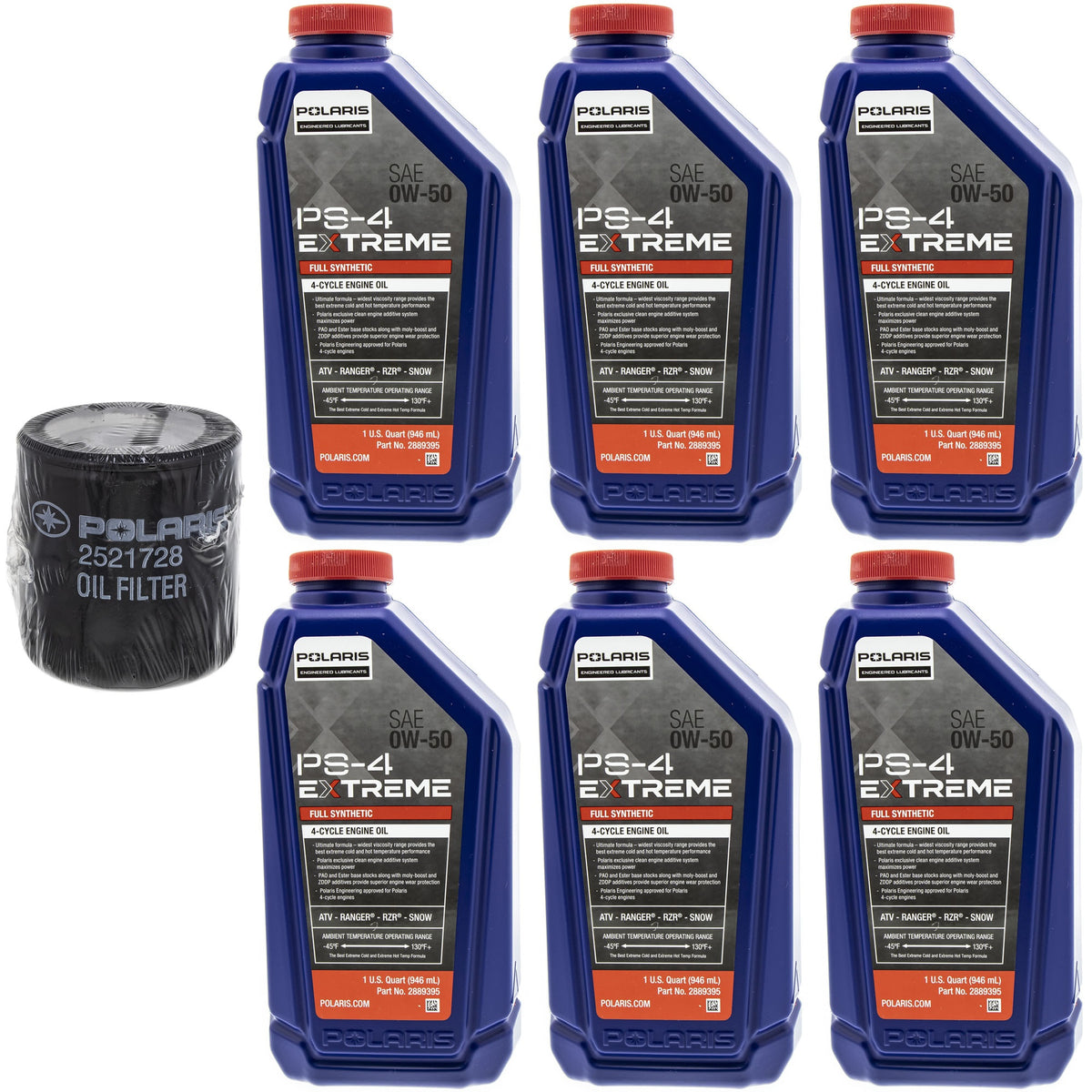 Polaris FKOCK20054 Oil Change Kit RZR  Turbo  4 2022-2025