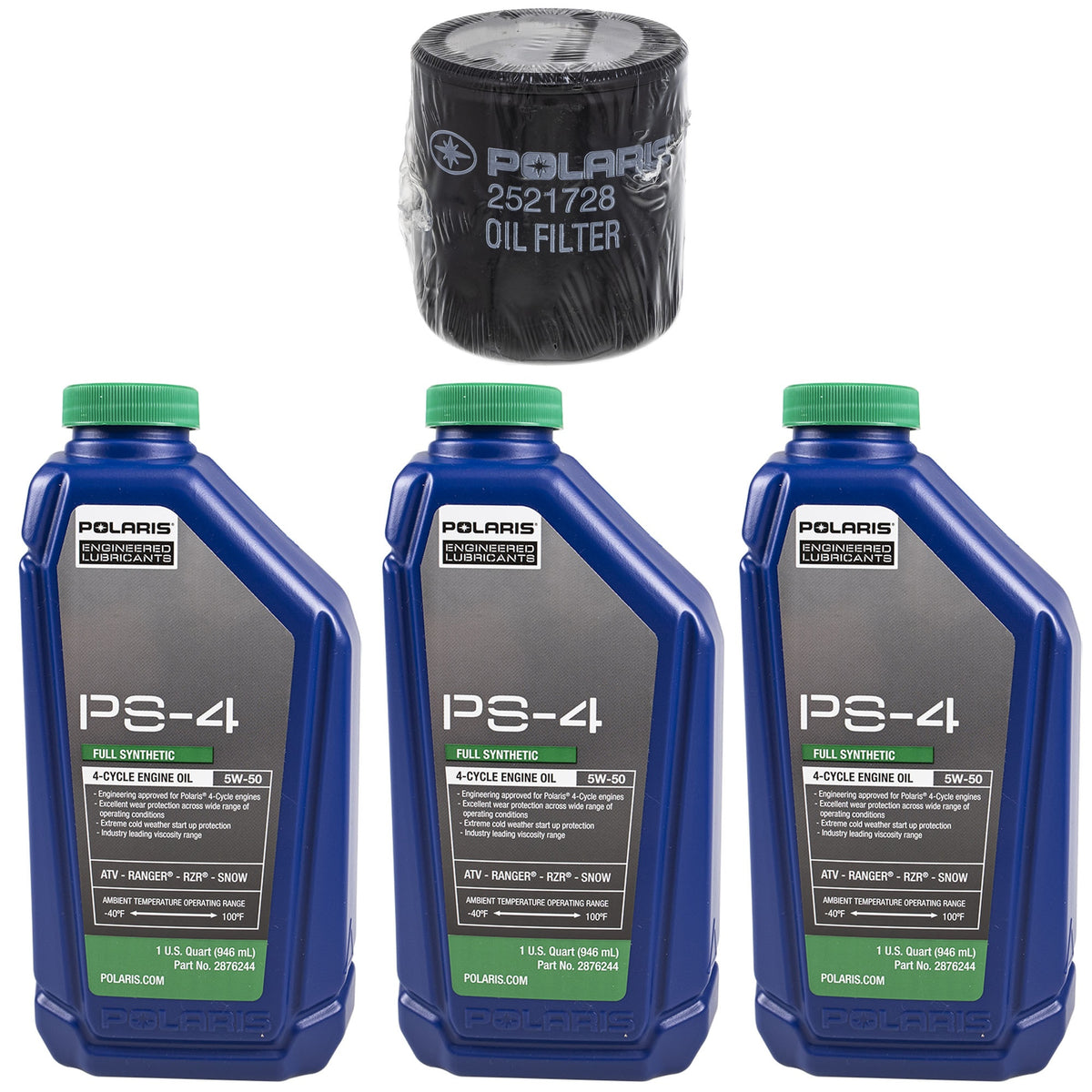 Polaris FKOCK20092 Oil Change Kit RZR  4 2022