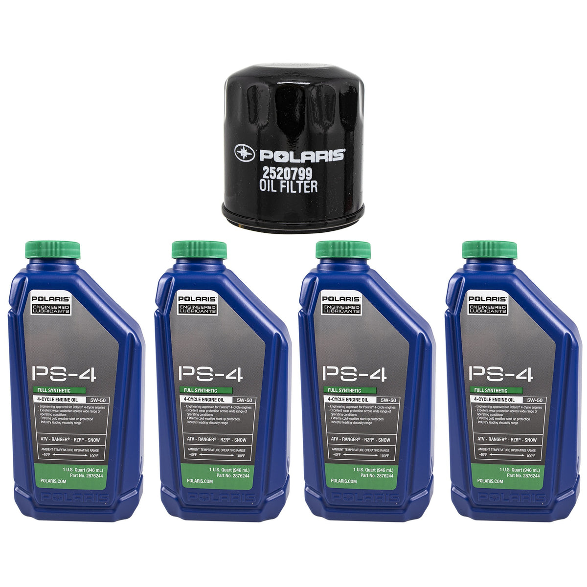 Polaris FKOCK20100 Oil Change Kit RZR 900 XP  4 2011-2012