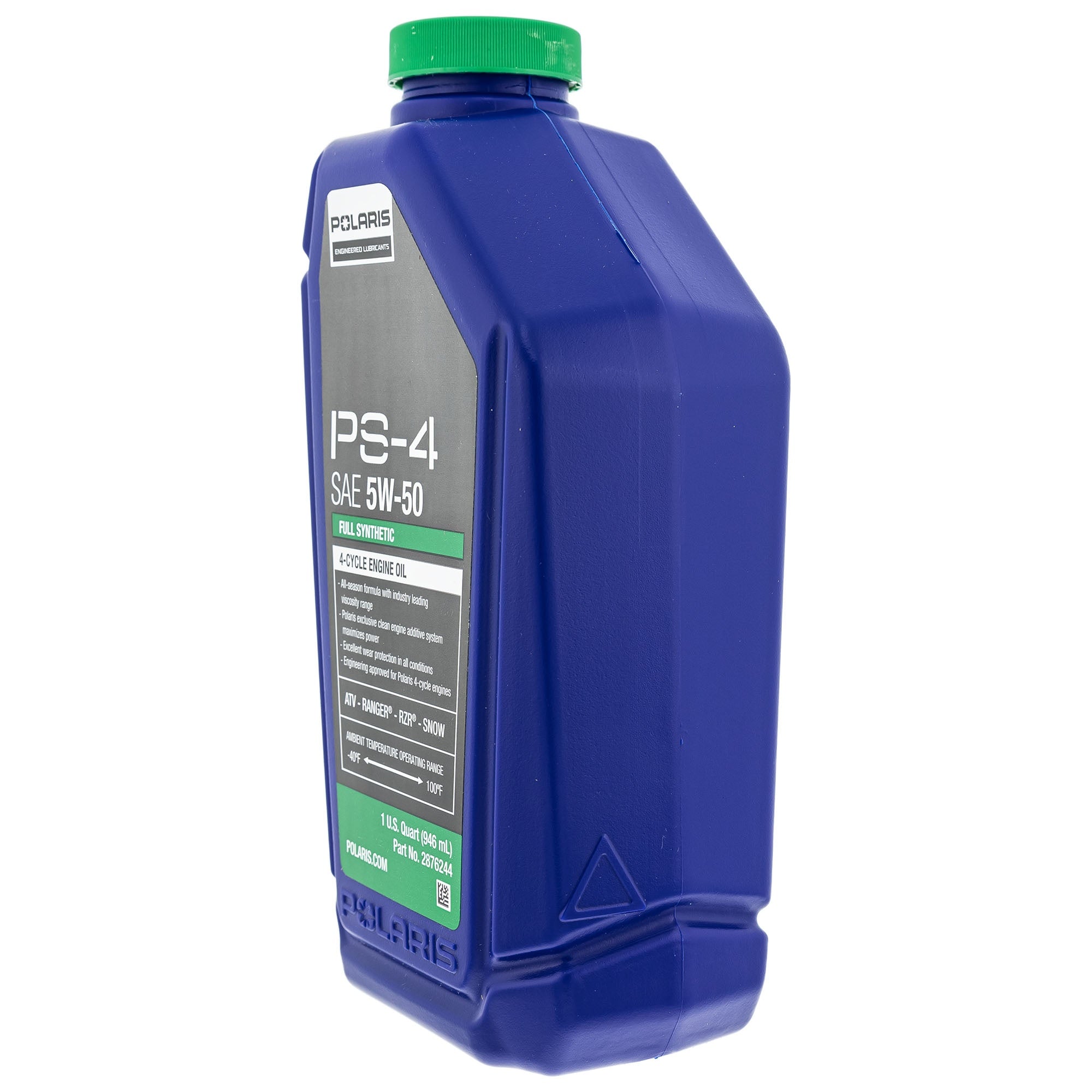 Polaris FKOCK20134 PS-4 Full Synthetic Oil Change Kit 2 Quarts with Filter Phoenix 200