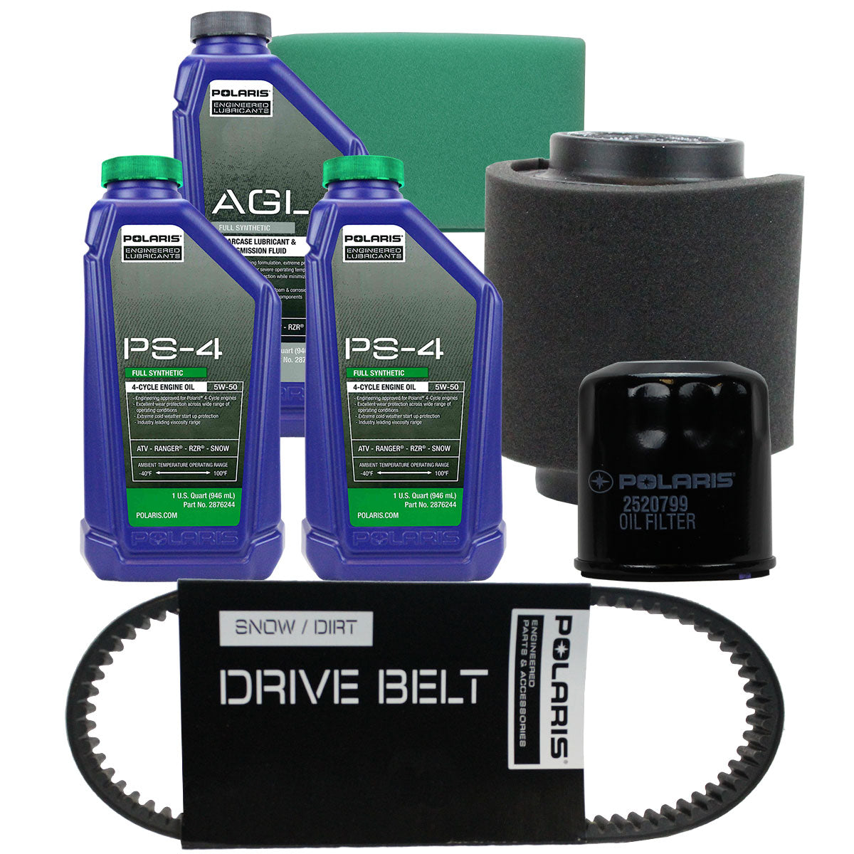 Polaris FKOCK10491 Full Maintenance Plus Kit Hawkeye 300 2X4 2008-2010