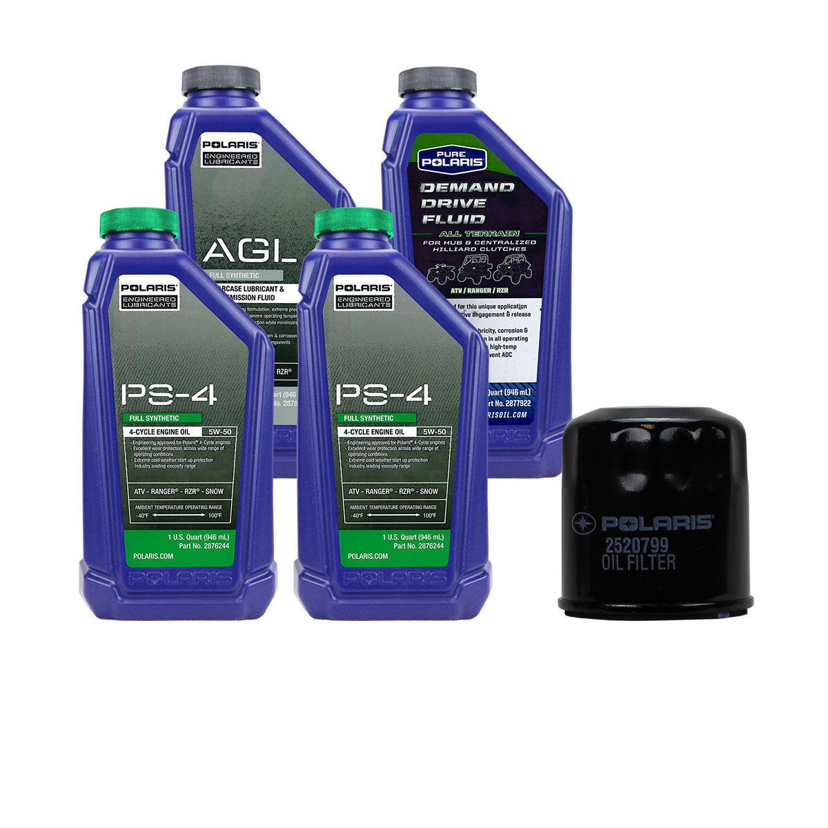 Polaris FK1003811 Oil Change Kit Ranger Sportsman Scrambler 570 500 450 SP