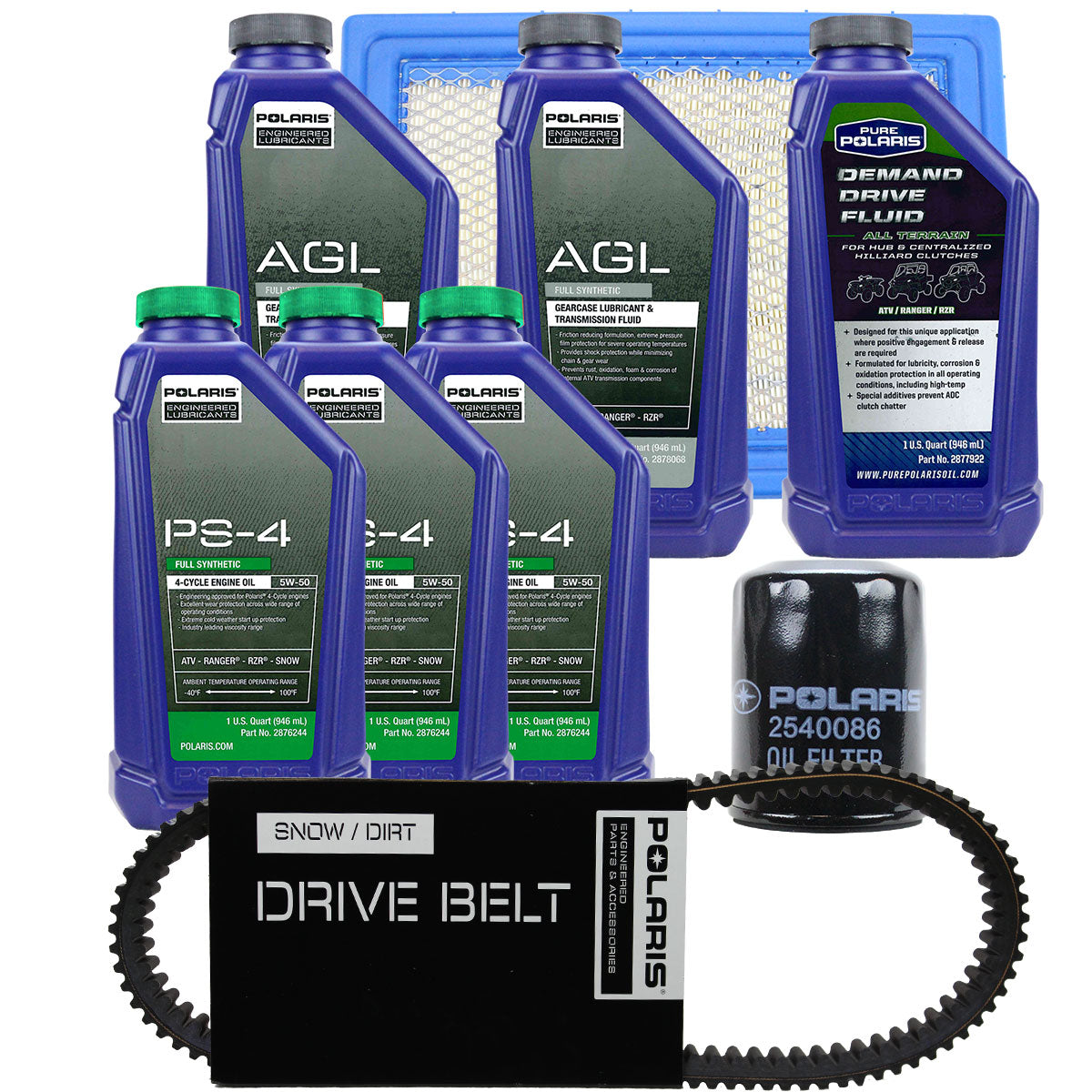 Polaris FK1004109 Full Maintenance Plus Kit RZR XC 900 XP  XC  4 2013-2014