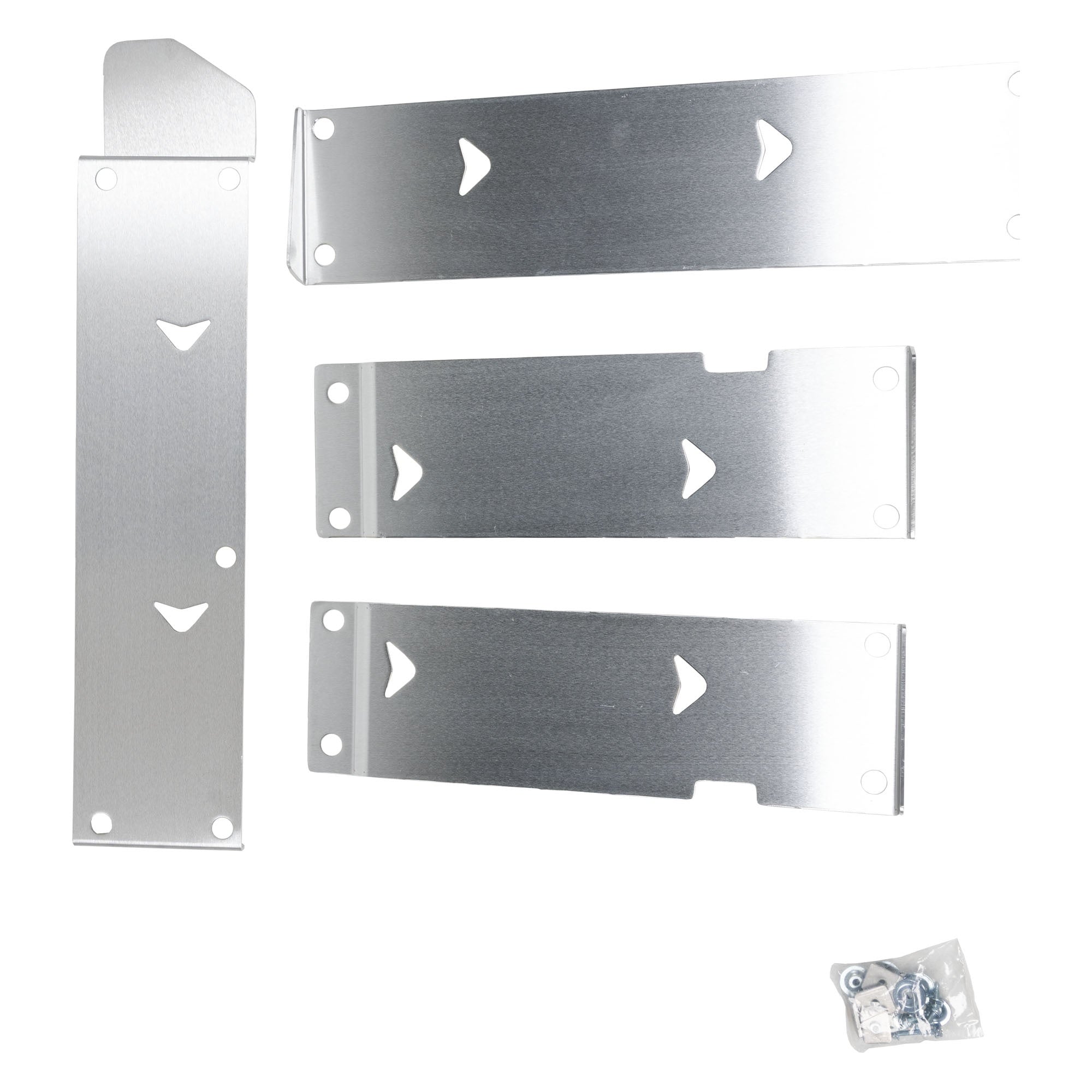 Pro Armor P101026 Aluminum Side Skid Plate 2011-2014