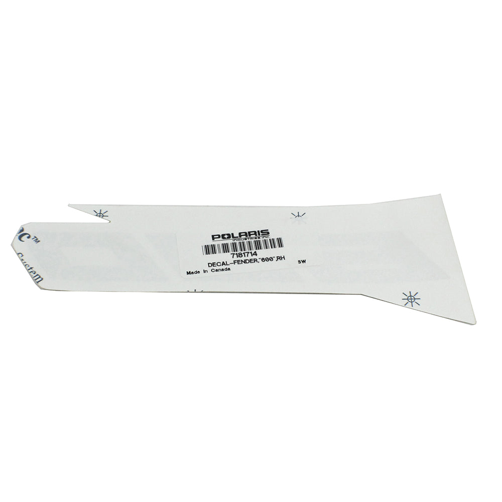 Genuine OEM Polaris Decal Indy Rush Switchback RMK 7181714