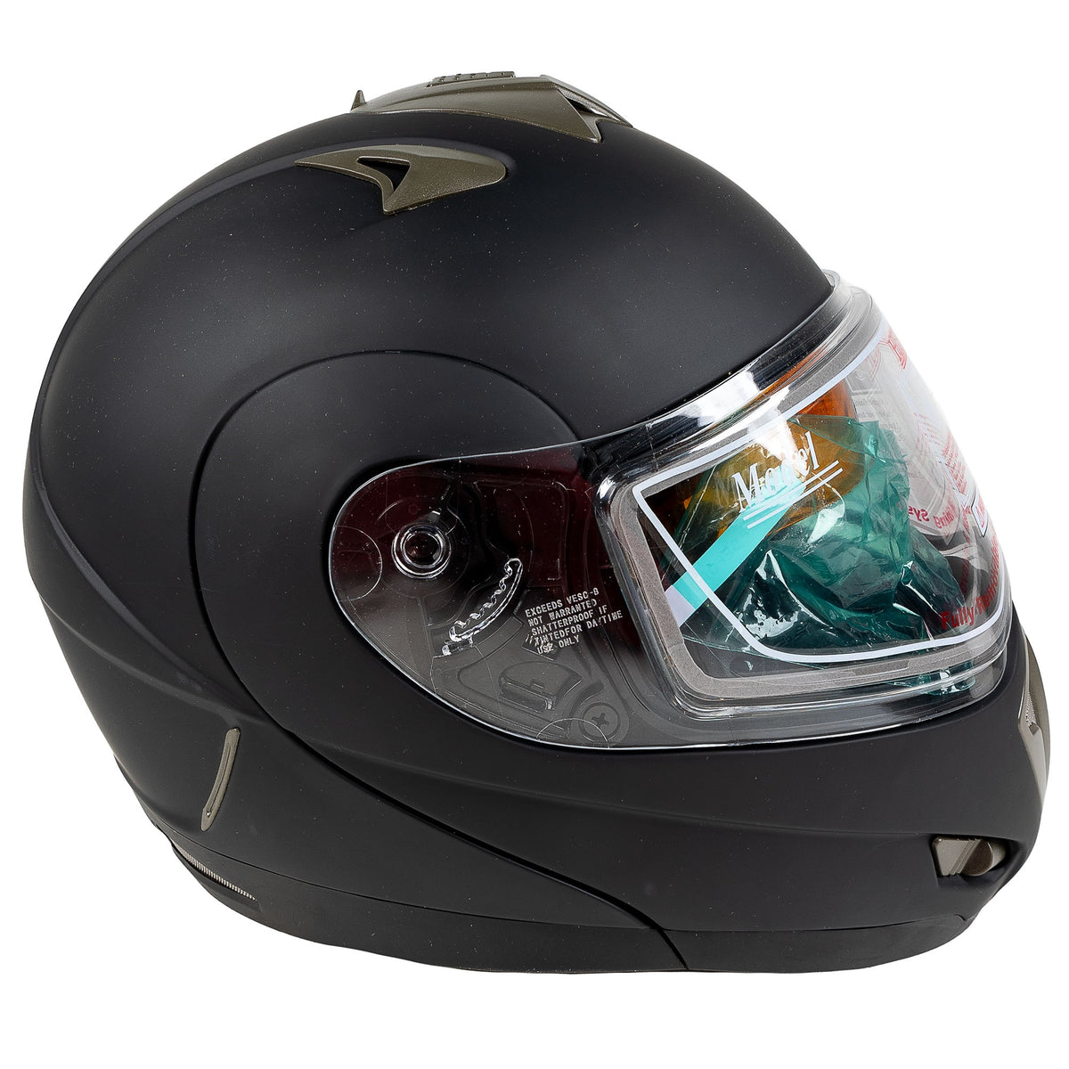 Open-box.Polaris Modular 1.0 Snowmobile Helmet Dual Pane Shield Injected SDP17