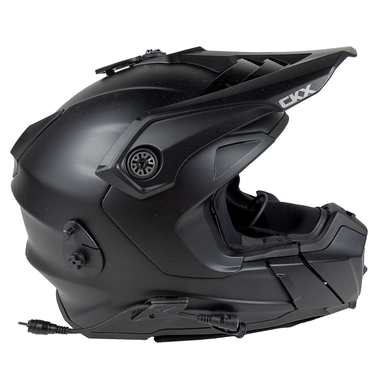 Open-box.CKX Titan  Electric Combo Helmet Trail Solid w/ 210 Goggles SDP70