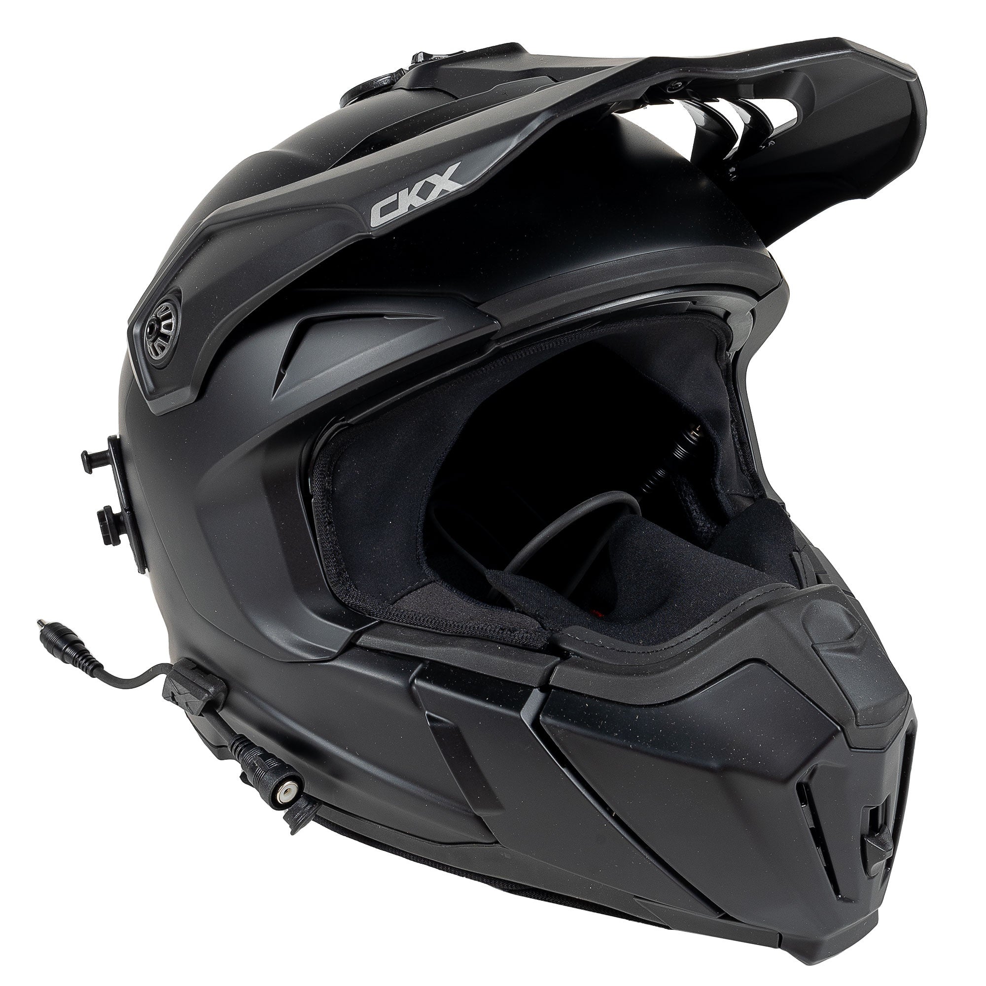 Open-box.CKX Titan  Electric Combo Helmet Trail Solid w/ 210 Goggles SDP70