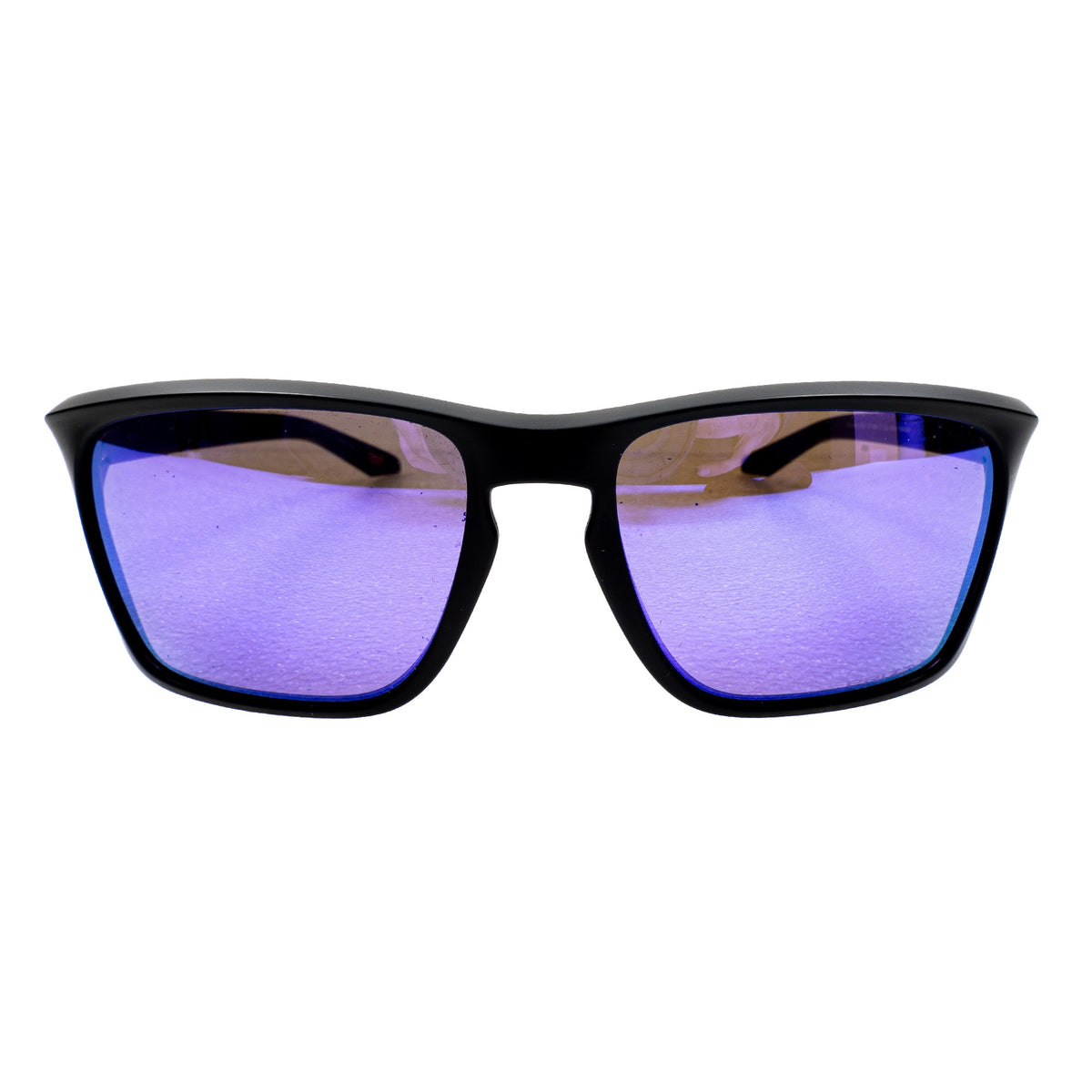 Luxoticca Oakley OO9448-1057 Sylas Sunglasses Matte Black Frame w/ Prizm Violet