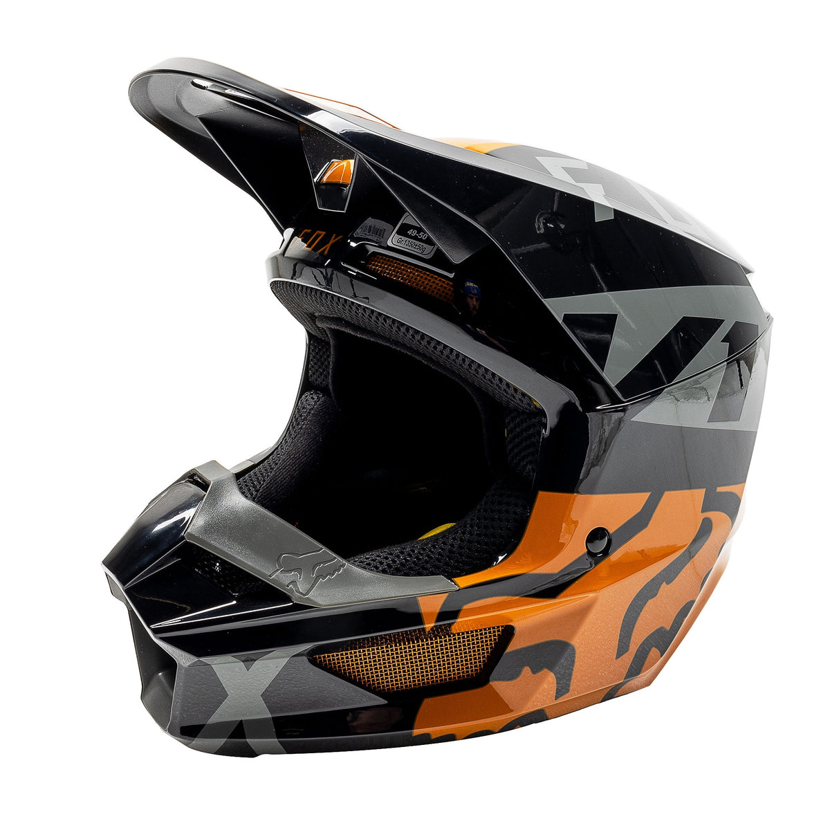 Genuine OEM Fox Racing Youth V1 Skew Helmet