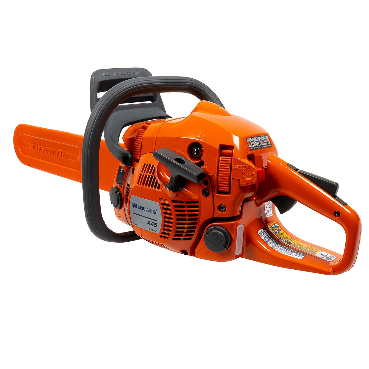 Husqvarna 970515528 445 Gas Powered Chainsaw 45.7cc 18" Bar 66dl .050 Chain