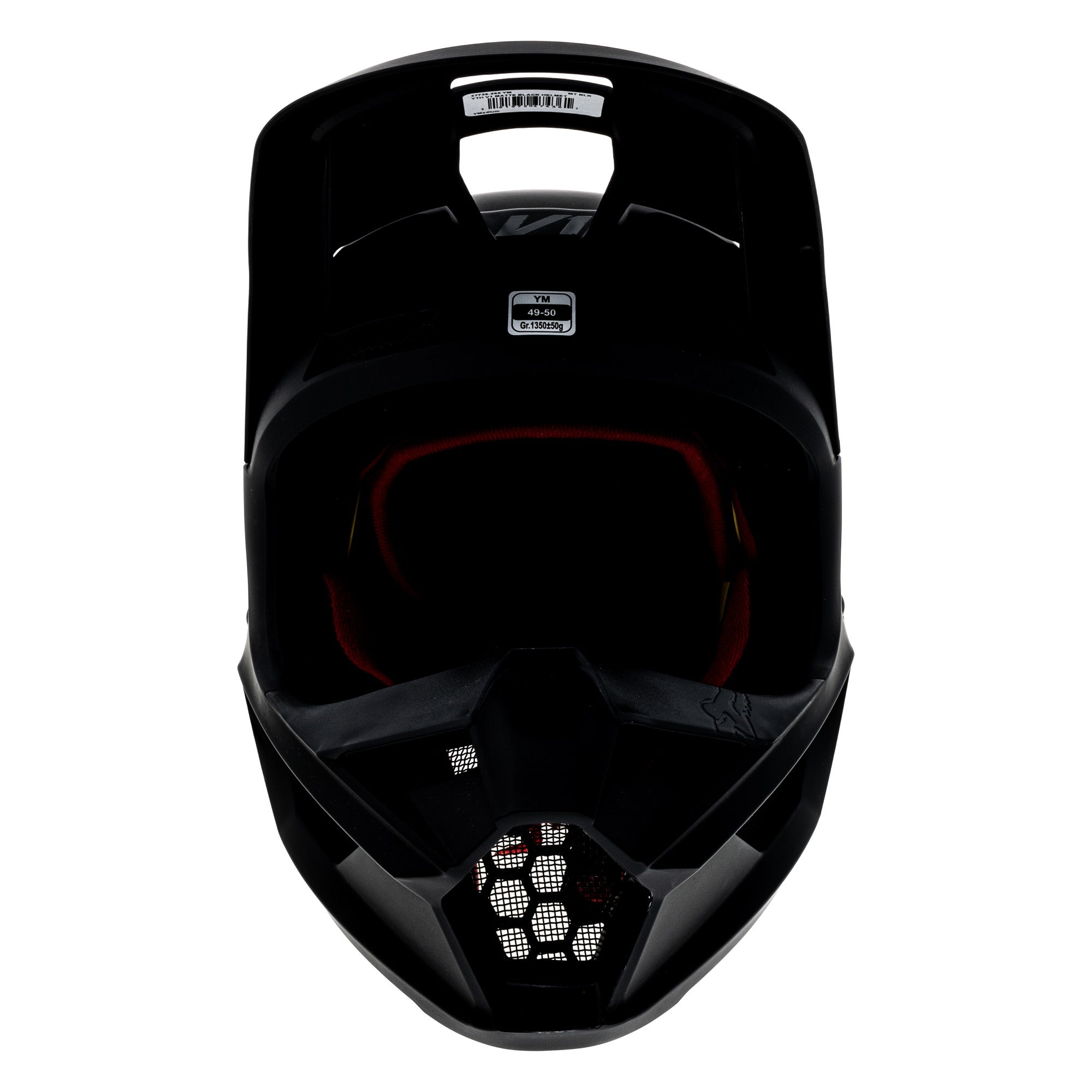 Fox Racing 27735-255-YM Youth V1 Matte Black Helmet