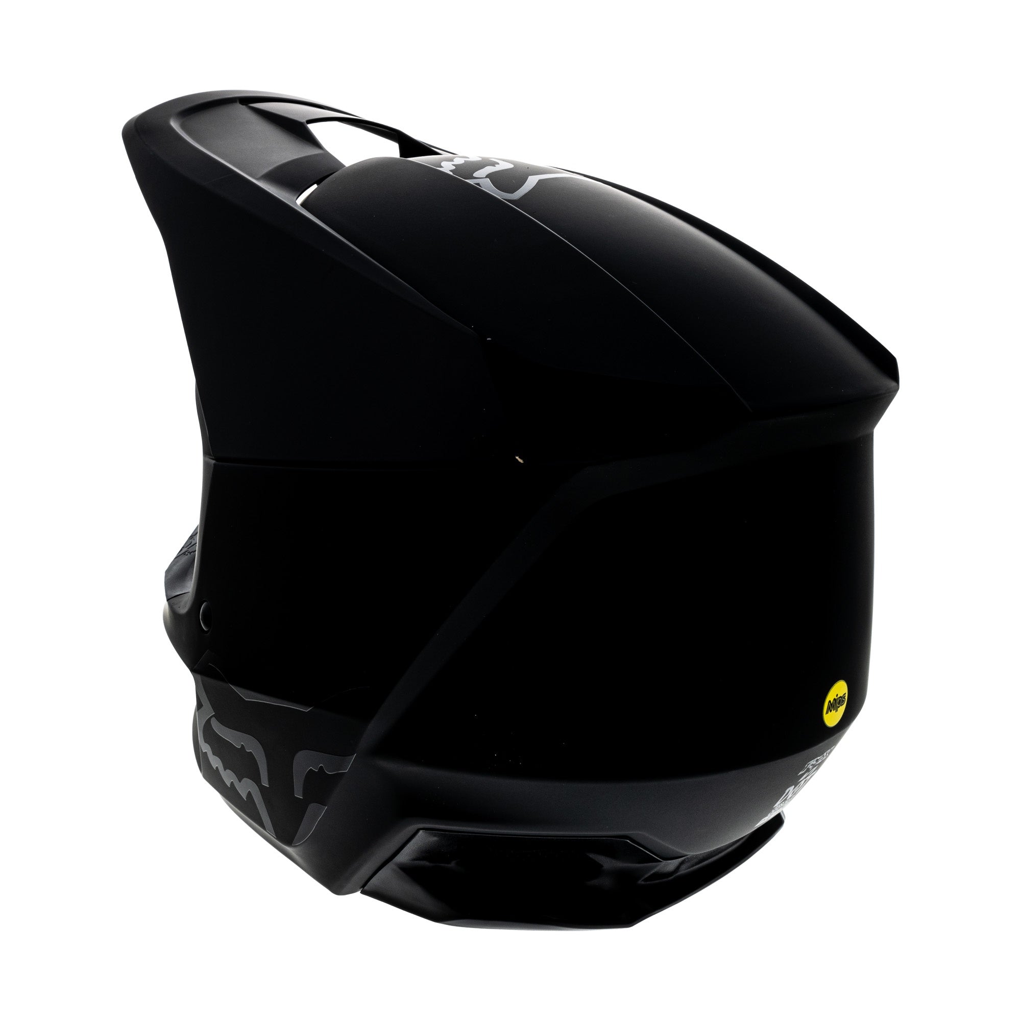 Open-box.Fox Racing Youth V1 Matte Black Helmet DOT Certified Motocross SDP112