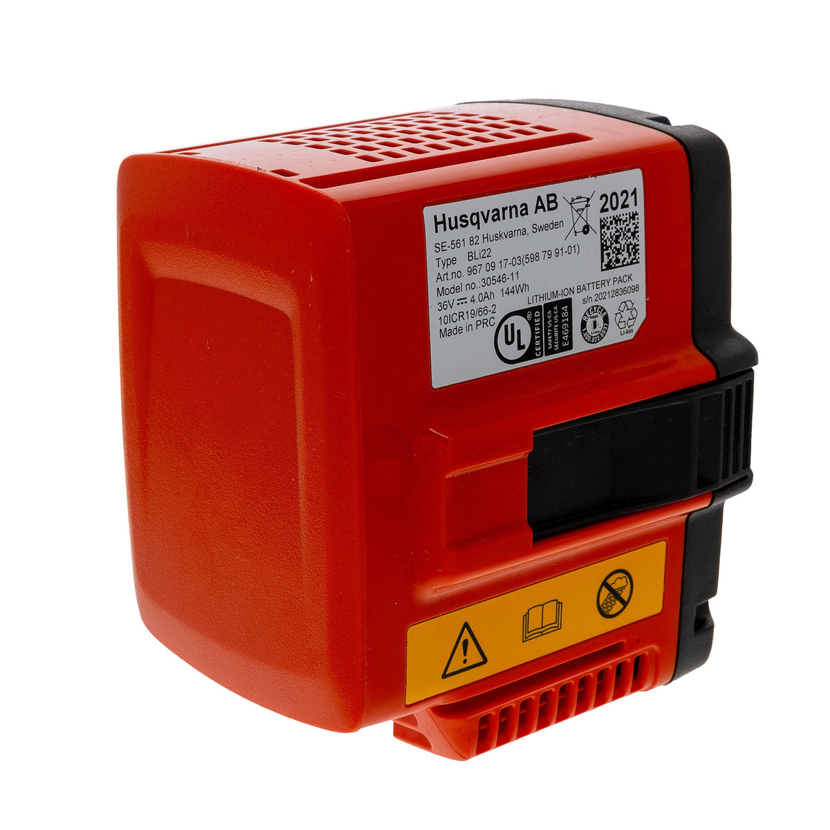 Husqvarna 967091703 36V BLi22 Battery LED Charge Indicator 100 Series Chainsaws