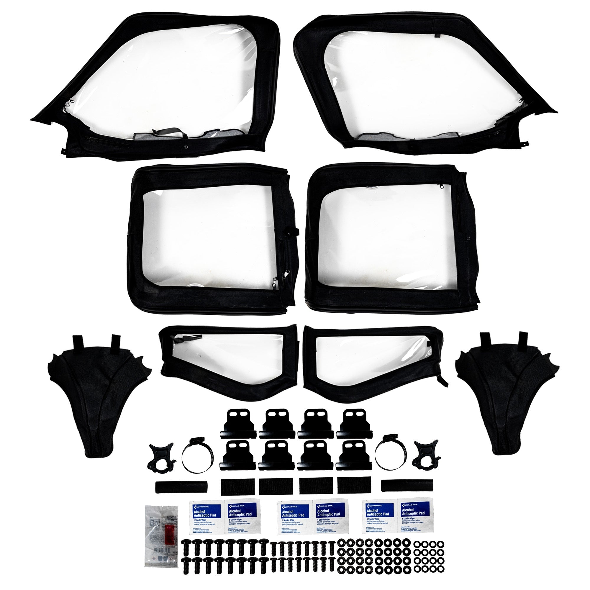 Polaris 2884332 Upper 4-Seat Canvas Doors RZR 1000 XP 2020