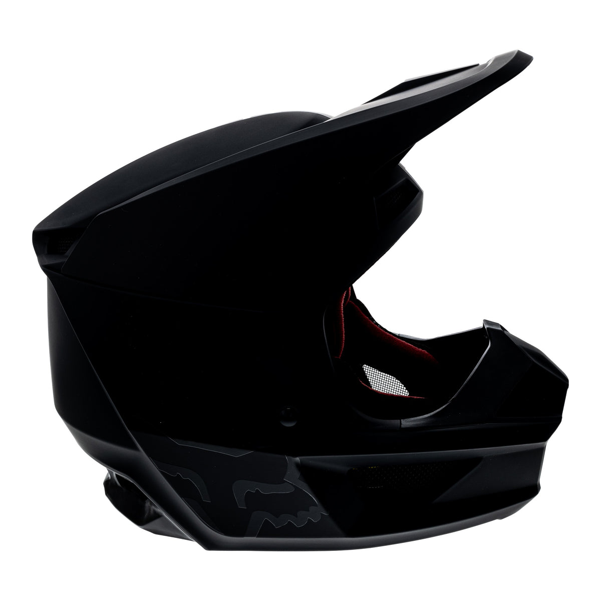 Fox Racing Youth V1 Matte Black Helmet
