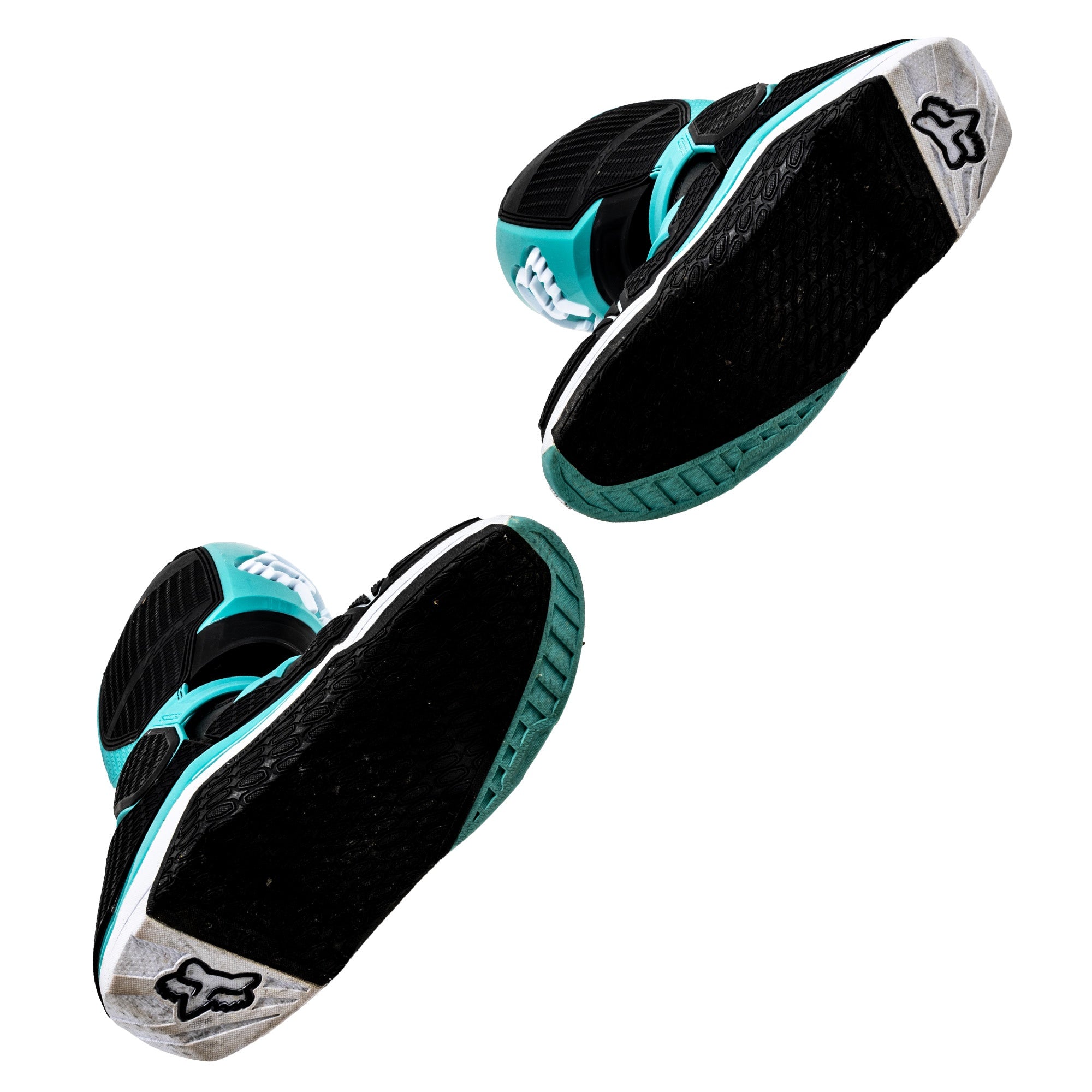 Fox Racing 27463-176-11 Mens Teal Instinct Boot Burn Guard Hinge Lockout Low Ride Off Road