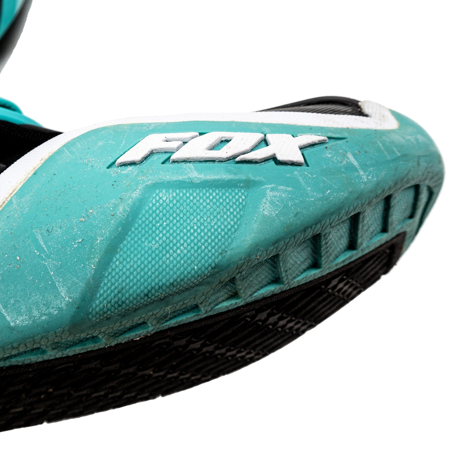 Fox Racing 27463-176-11 Mens Teal Instinct Boot Burn Guard Hinge Lockout Low Ride Off Road