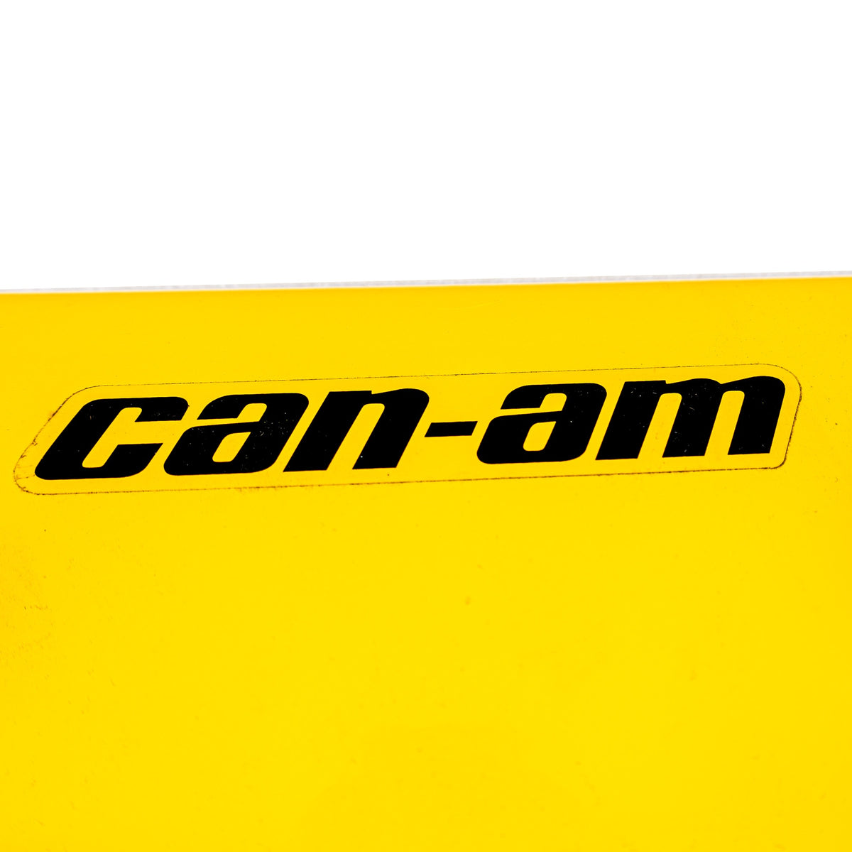 Can-Am 715005318 66" Yellow Steel Plow Blade for ProMount Push Frame