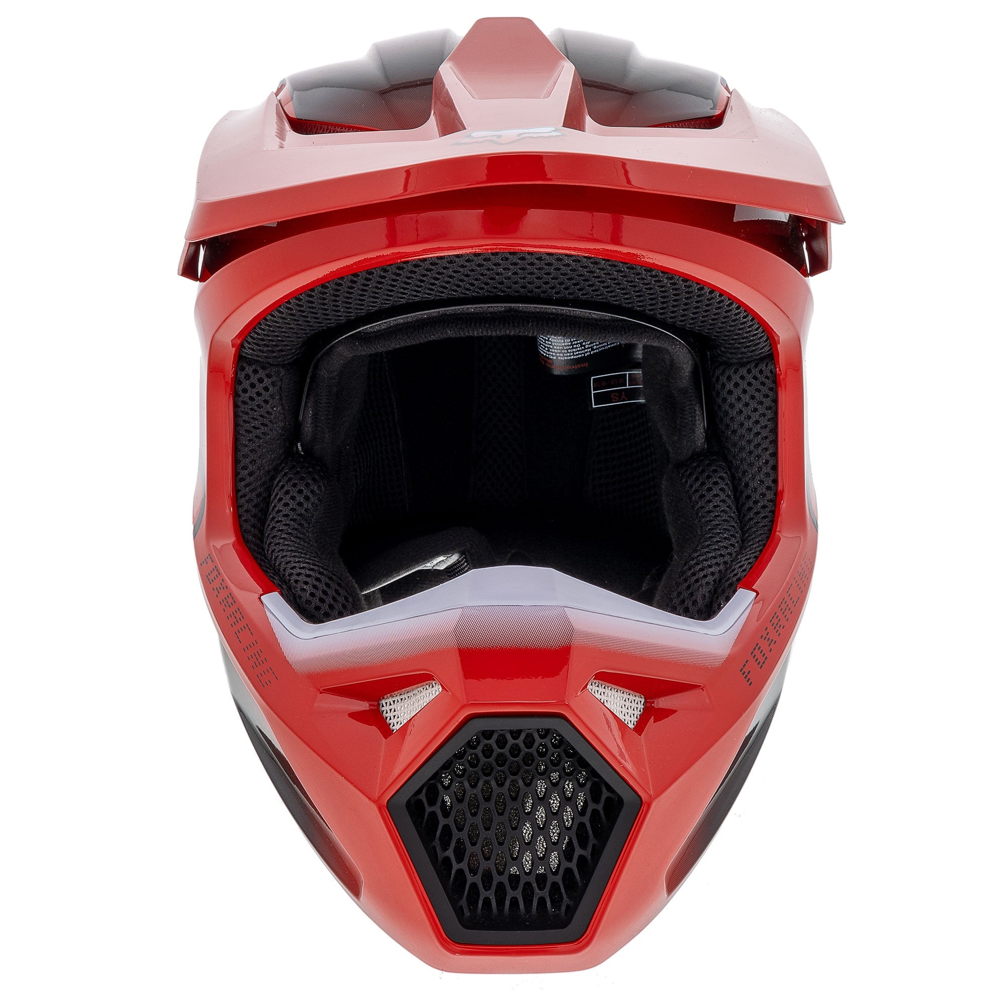 Open-box.FOX Youth V1 Toxsyk Offroad Helmet MIPS Steel D-Ring DOT  Red SDP000145