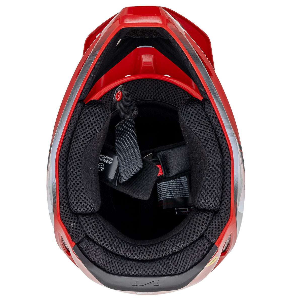 Open-box.FOX Youth V1 Toxsyk Offroad Helmet MIPS Steel D-Ring DOT  Red SDP000145