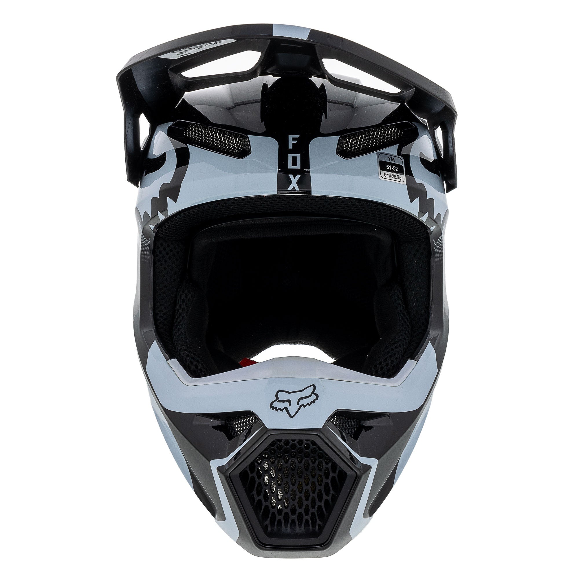 Fox Racing 29729-018-YM V1 Leed Motocross Helmet DOT/ECE