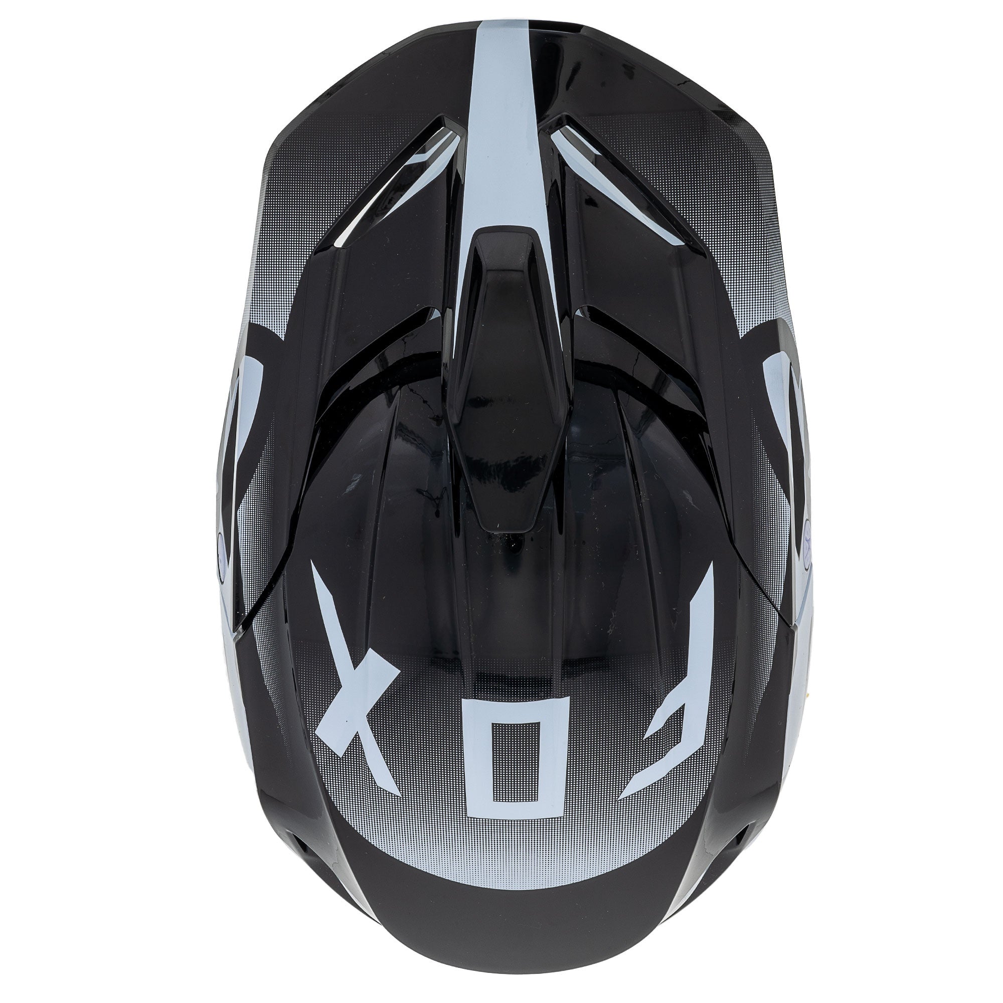 Fox Racing 29729-018-YM Black White V1 Leed Motocross Helmet DOT ECE Offroad MotoX MIPS -