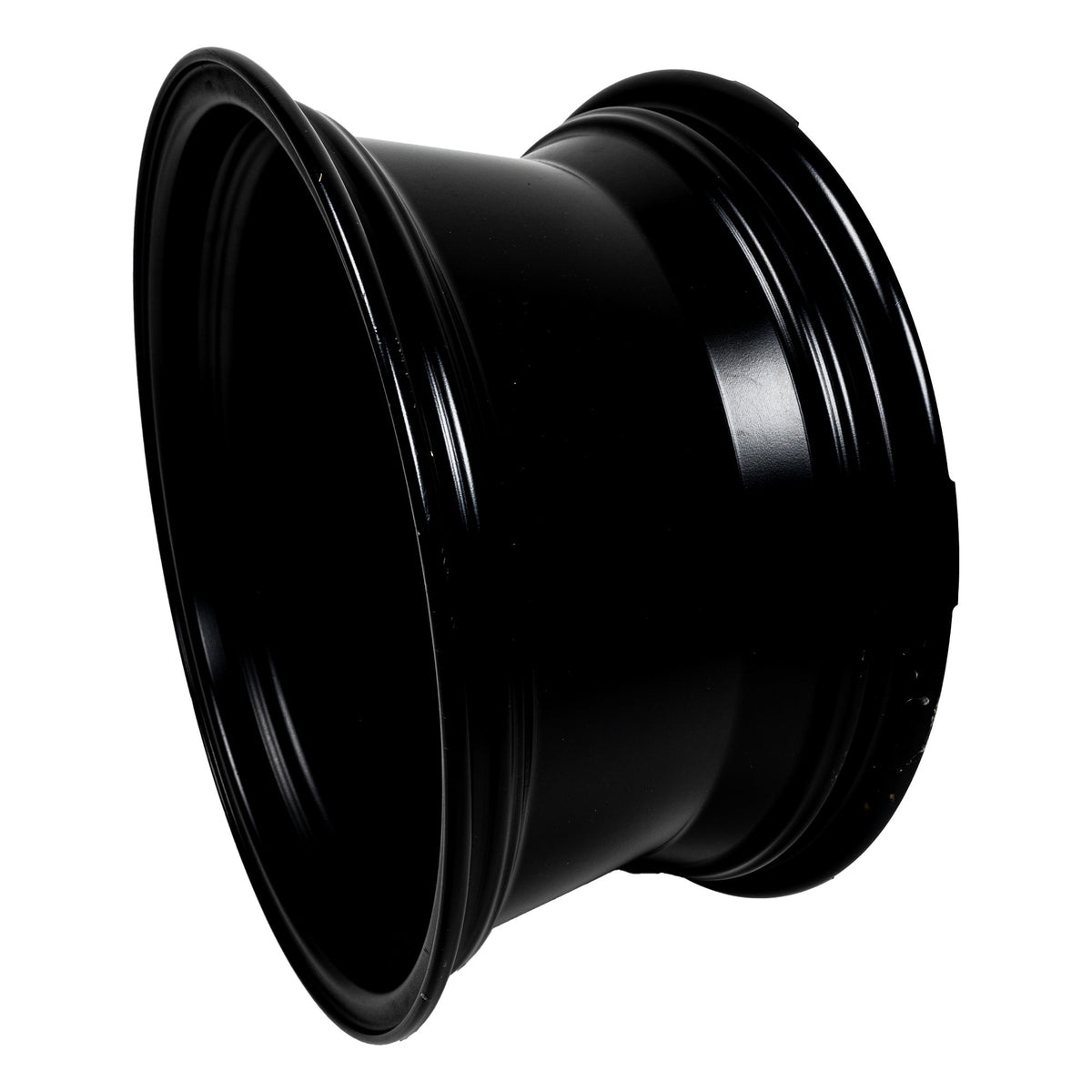 Open-box.Pro Armor Black Accent 14" x 7" R14 Front Buckle Wheel Rim  SDP000152