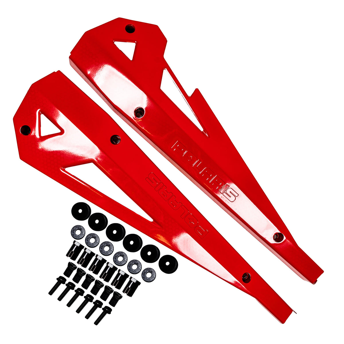 Polaris 2881587-293 Indy Red Low Profile Rock Sliders RZR XC 1000 900 XP  XC