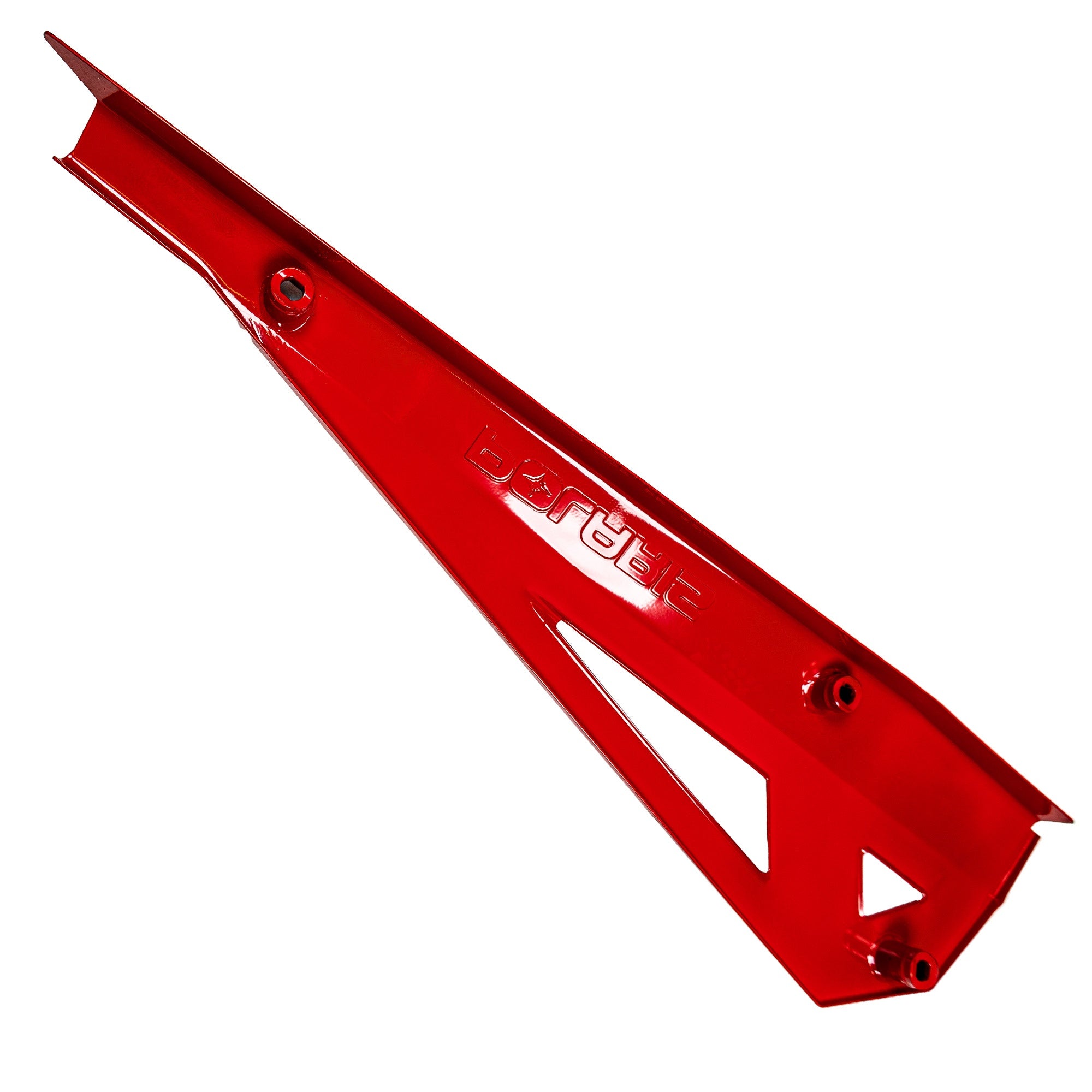 Polaris 2881587-293 Indy Red Low Profile Steel Rock Slider 2014-2020 2-Seat RZR 900 1000