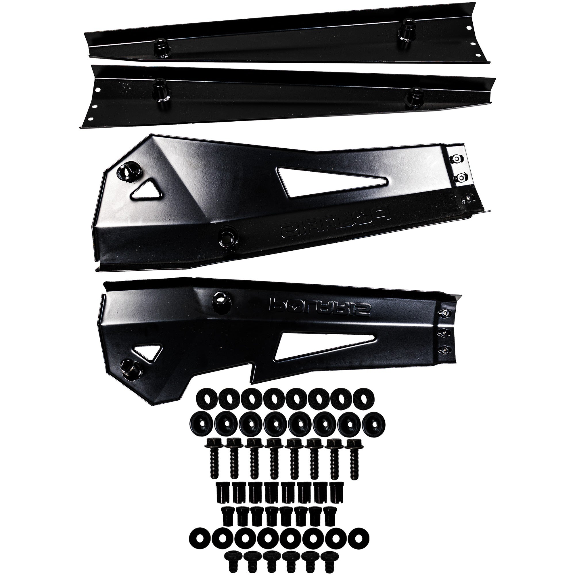Polaris 2879940-458 Matte Black Low Profile Rock Sliders RZR 1000 900 XP  Turbo