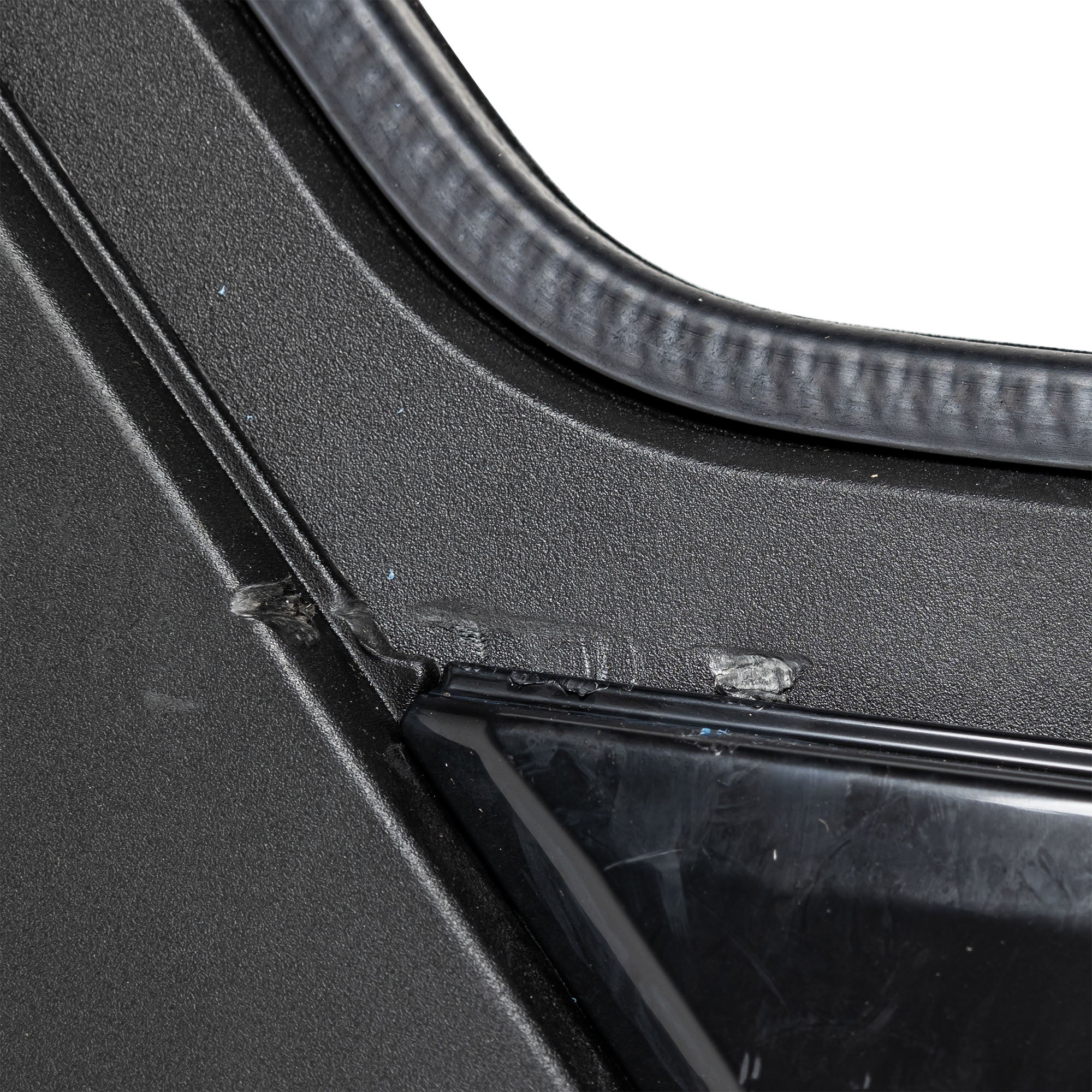 Polaris Black Front Poly Power Window Doors 2889813