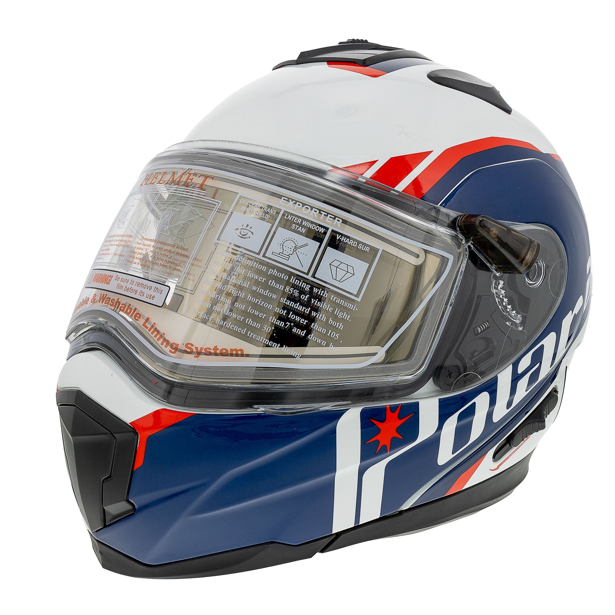 Genuine OEM Polaris Modular 2.0 Snowmobile Helmet