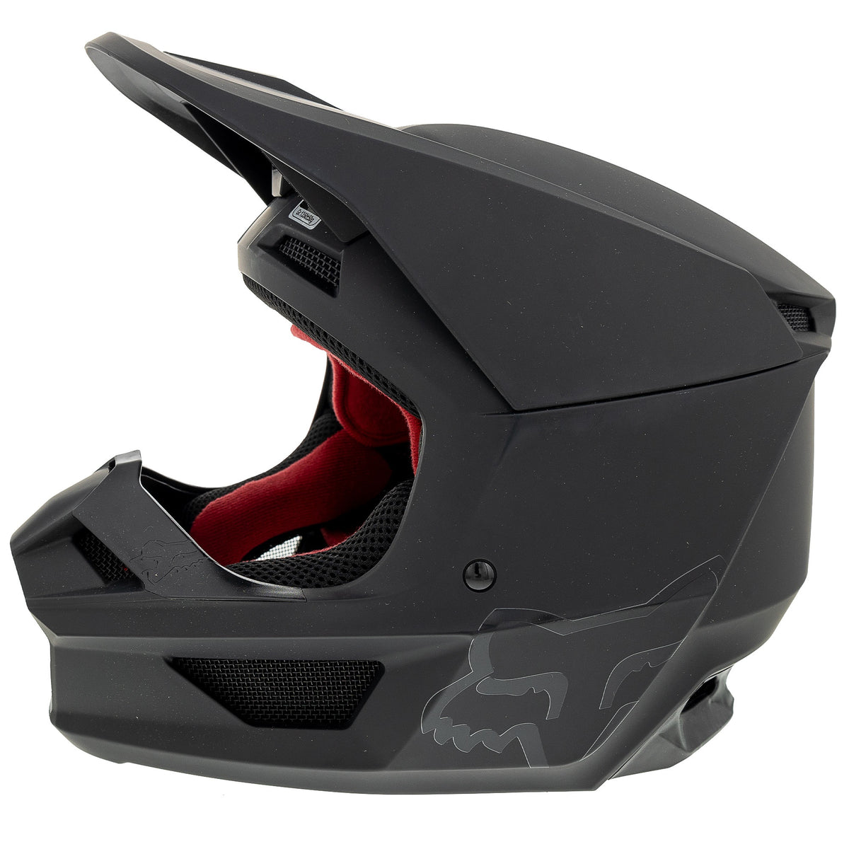 Fox Racing Youth V1 Matte Black Helmet 27735-255-YS