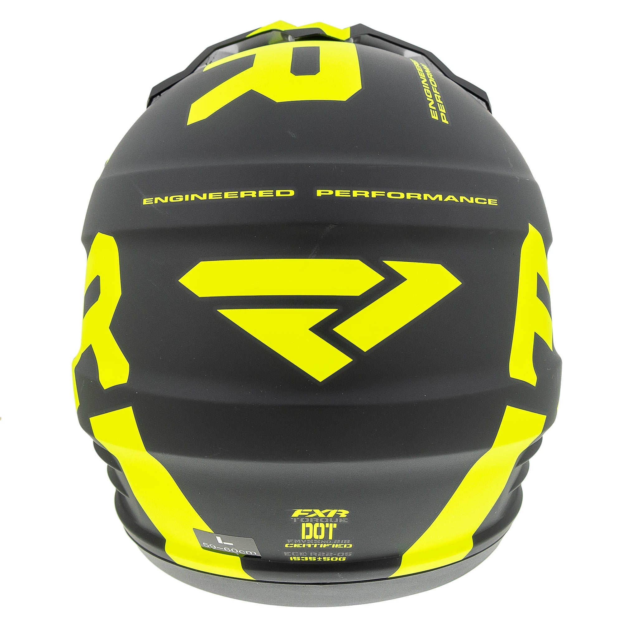 Open-box. Torque Team Helmet Lightweight Quick Release Breath Box Hi-Vis SDP164