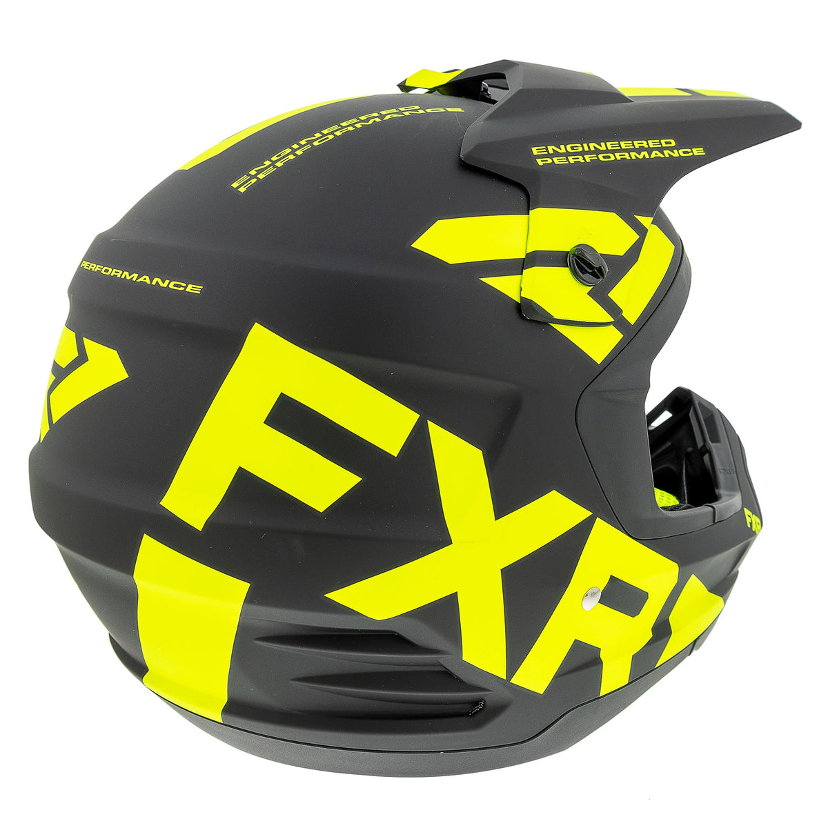 Open-box. Torque Team Helmet Lightweight Quick Release Breath Box Hi-Vis SDP164