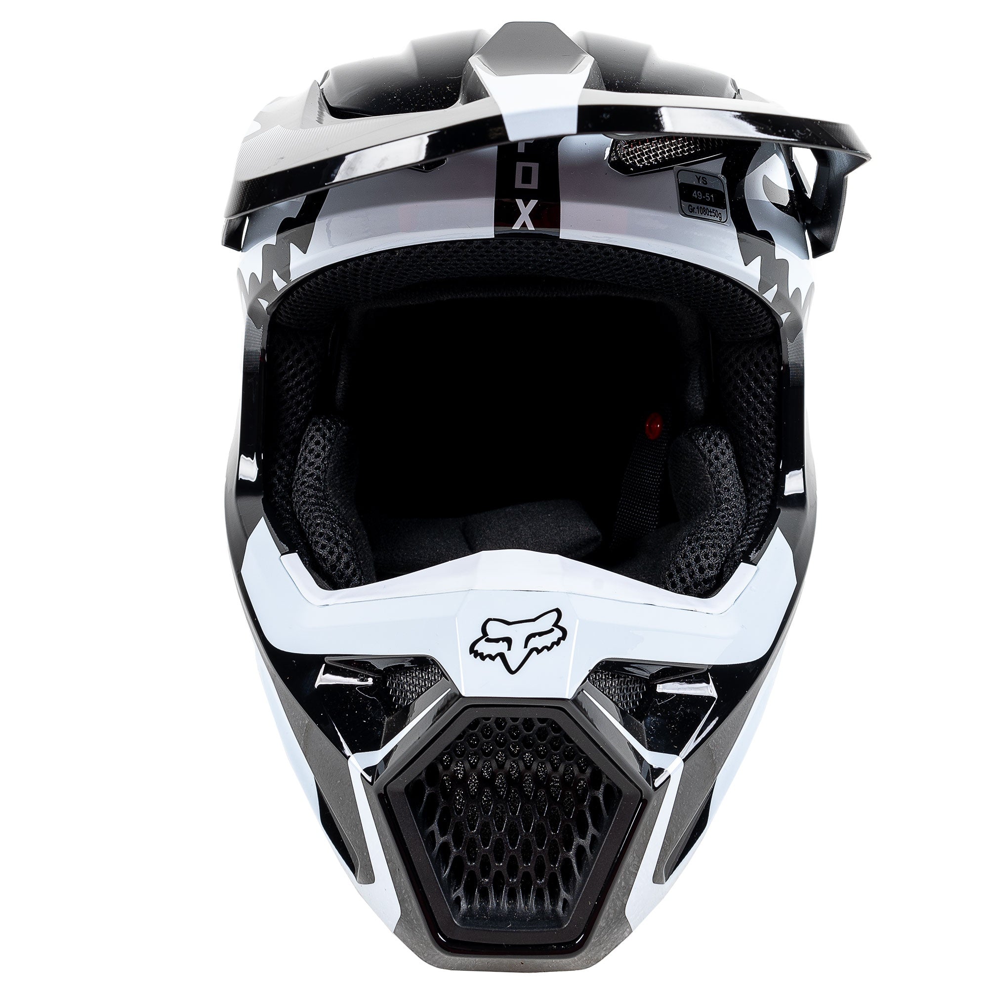Fox Racing 29729-018-YS V1 Leed Motocross Helmet DOT/ECE