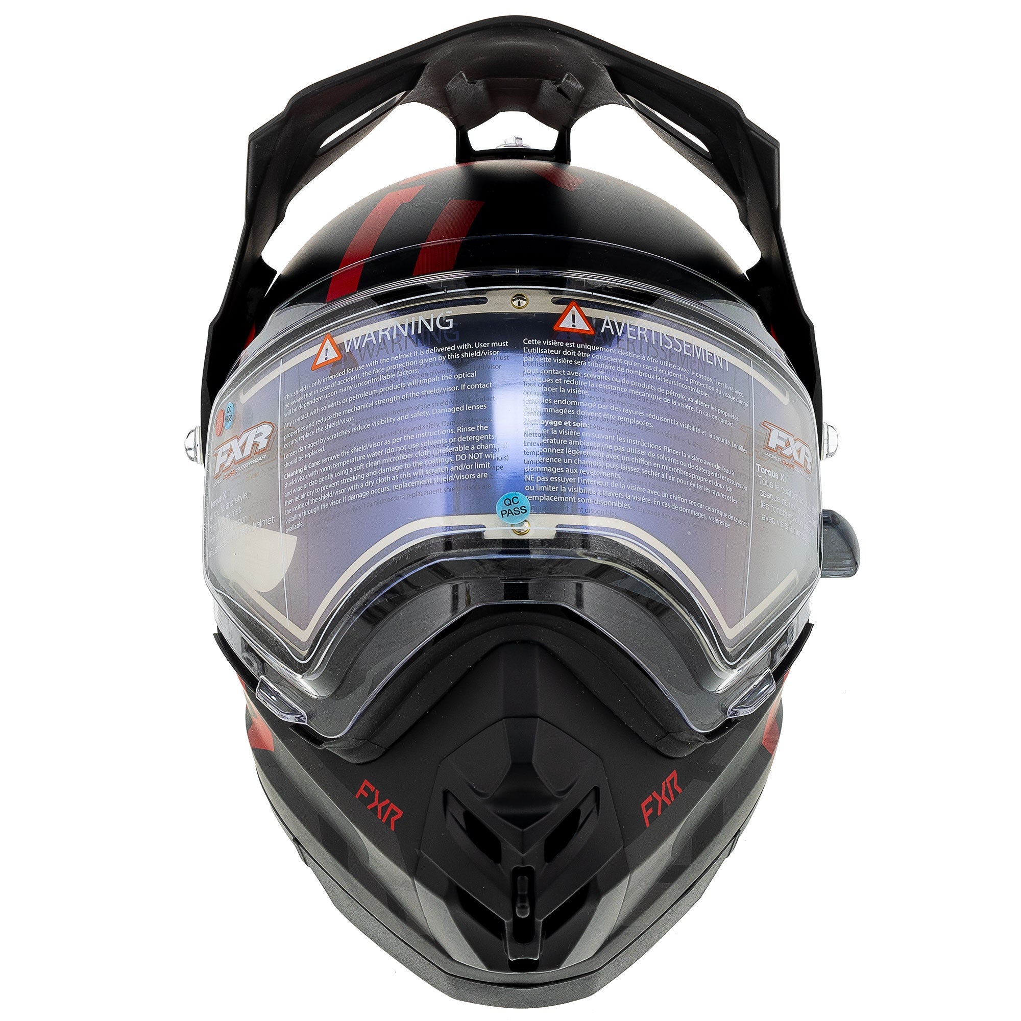 FXR 230635-1020-16 Torque X Team Helmet W/ E Shield & Sun Shade