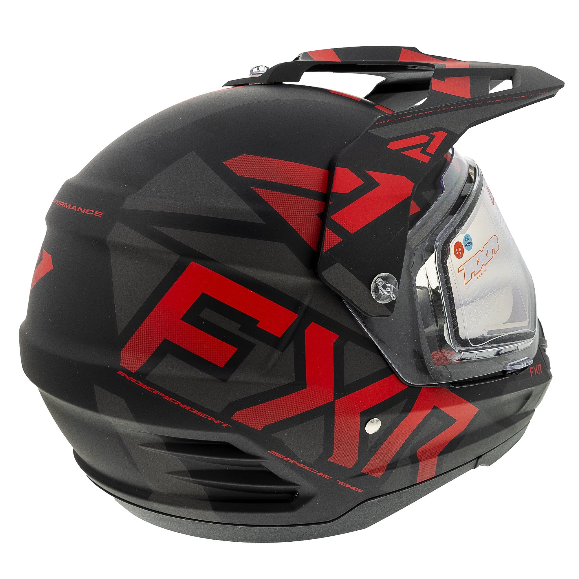 Open-box.FXR Torque X Team Snowmobile Helmet Electric Shield Sun Shade SDP171