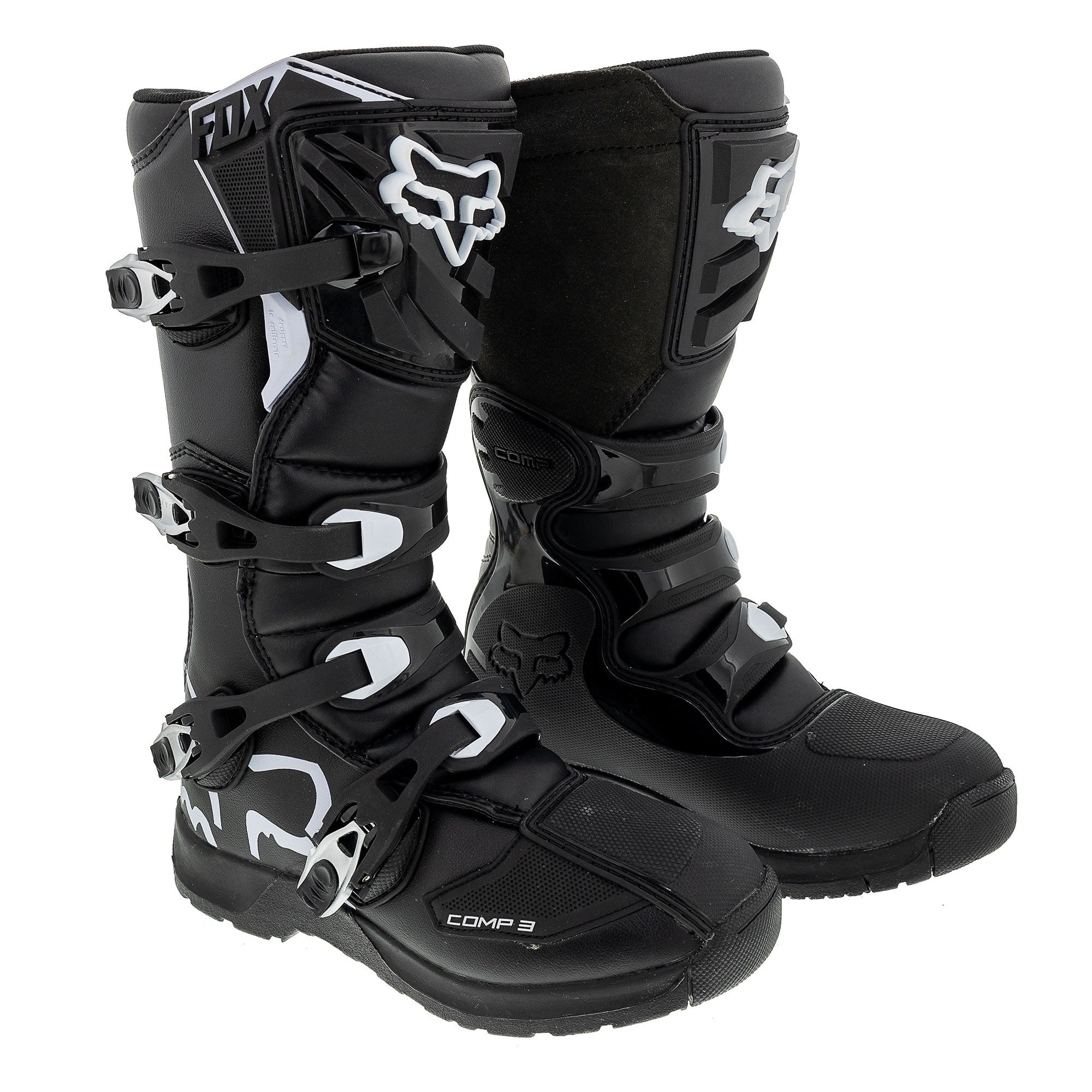 Fox Racing 18238-001-7 Comp 3Y Boot