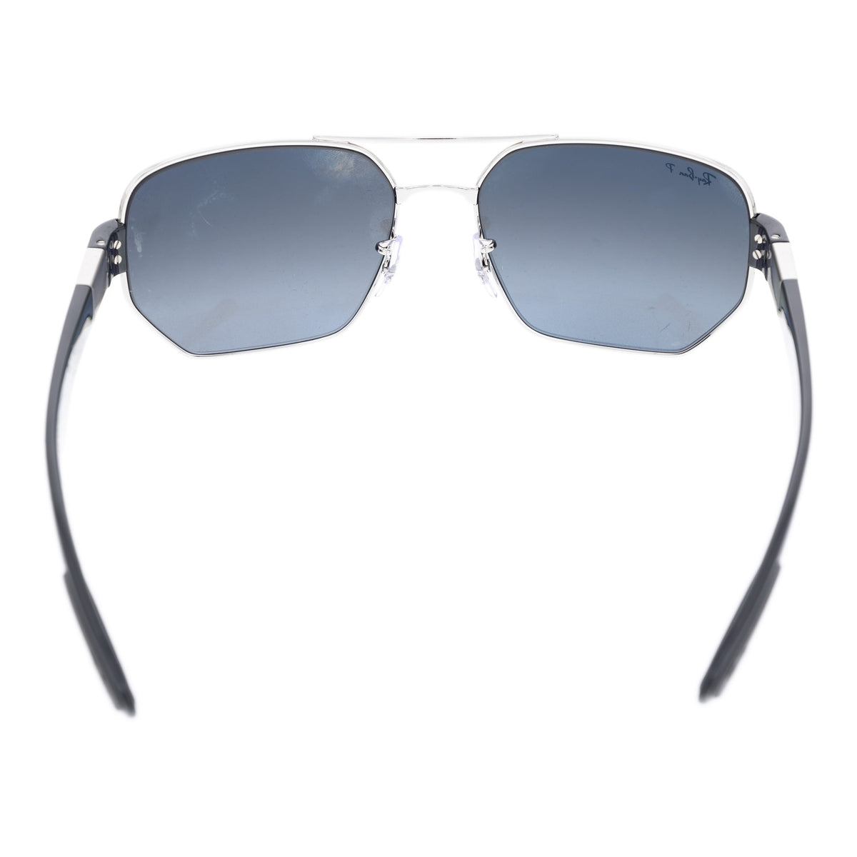 Open-box.Ray-Ban Jim Square Sunglasses,  Mirrored Gradient Polarized, SDP207