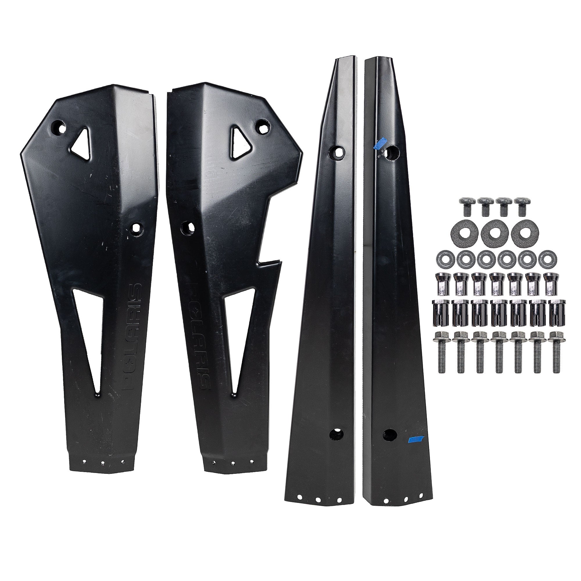 Polaris 2879940-458 Matte Black Low Profile Rock Sliders RZR 1000 900 XP  Turbo