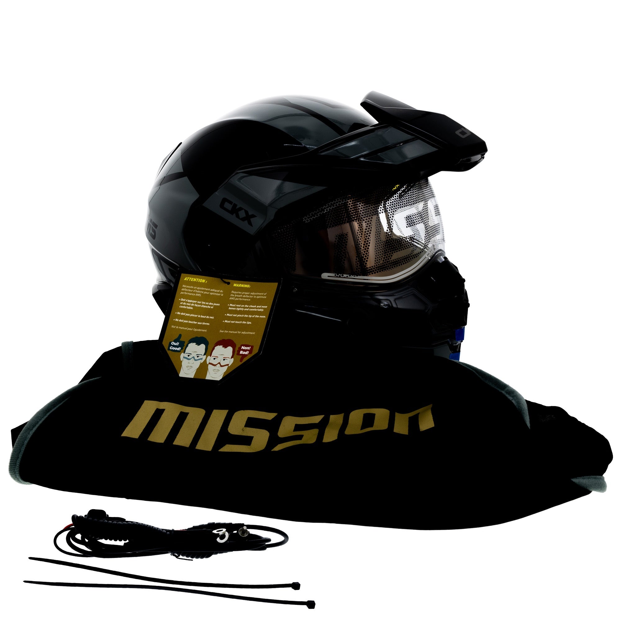 CKX 513465 CKX Mission Full Face Snowmobile Helmet