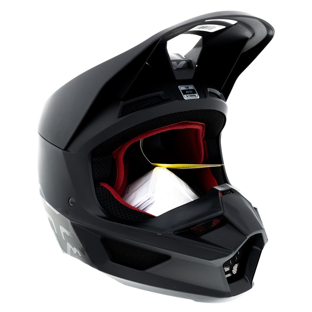 Fox Racing Youth V1 Matte Black Helmet 27735-255-YM