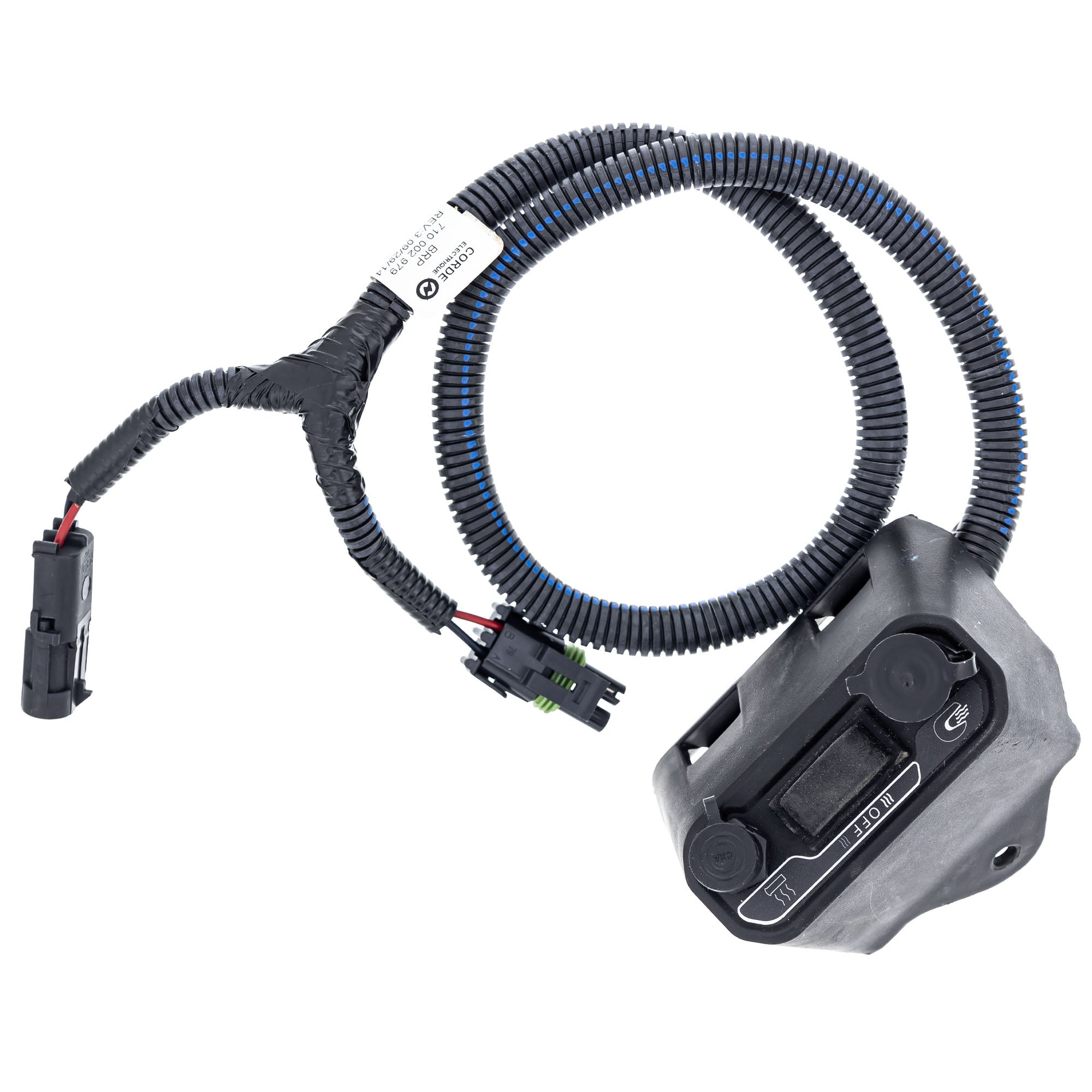 Can-Am Passenger Heated Grips Visor Outlet 715002116