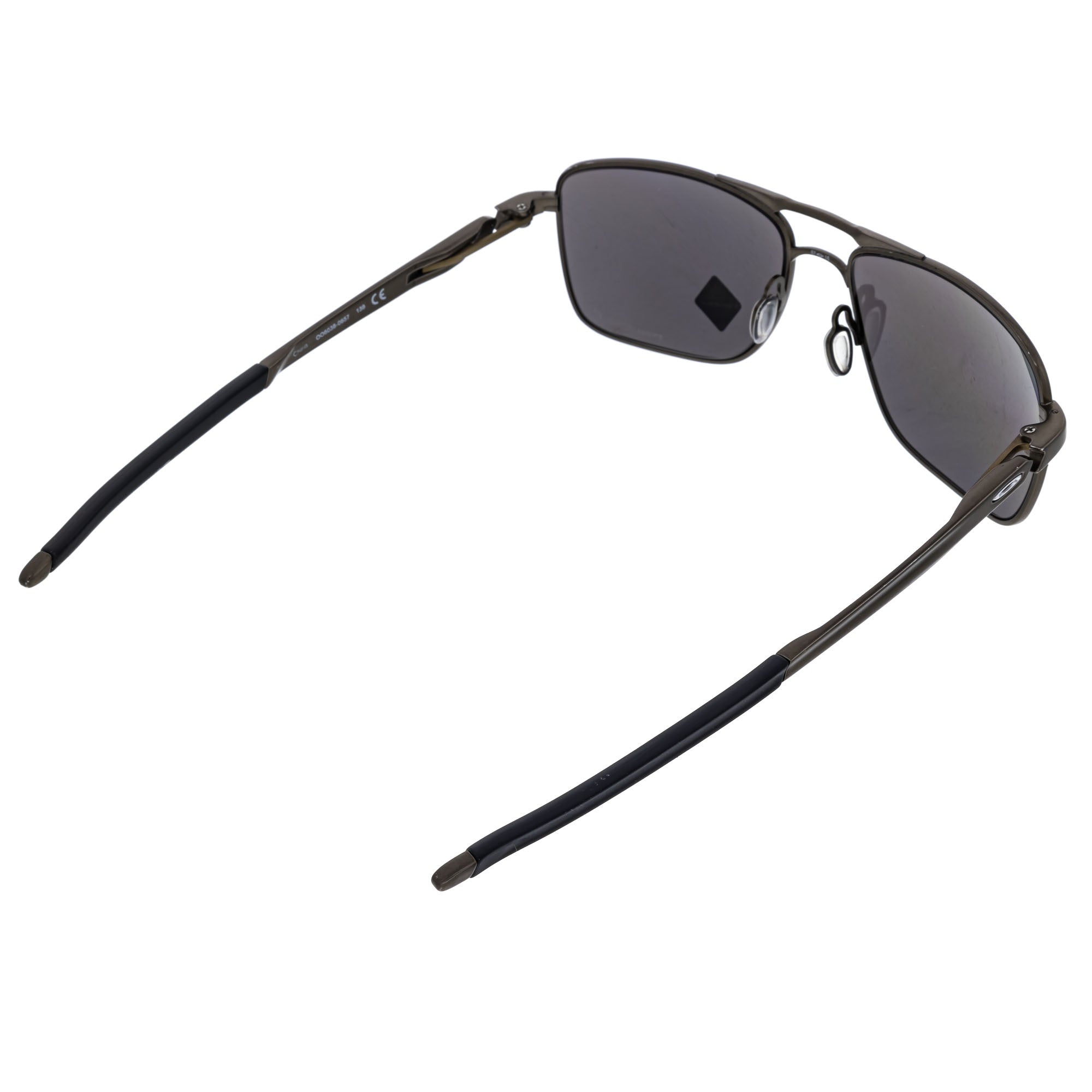 Open-box.Oakley Gauge 6 Sunglasses Pewter Frame Prizm Black Polarized Len SDP224