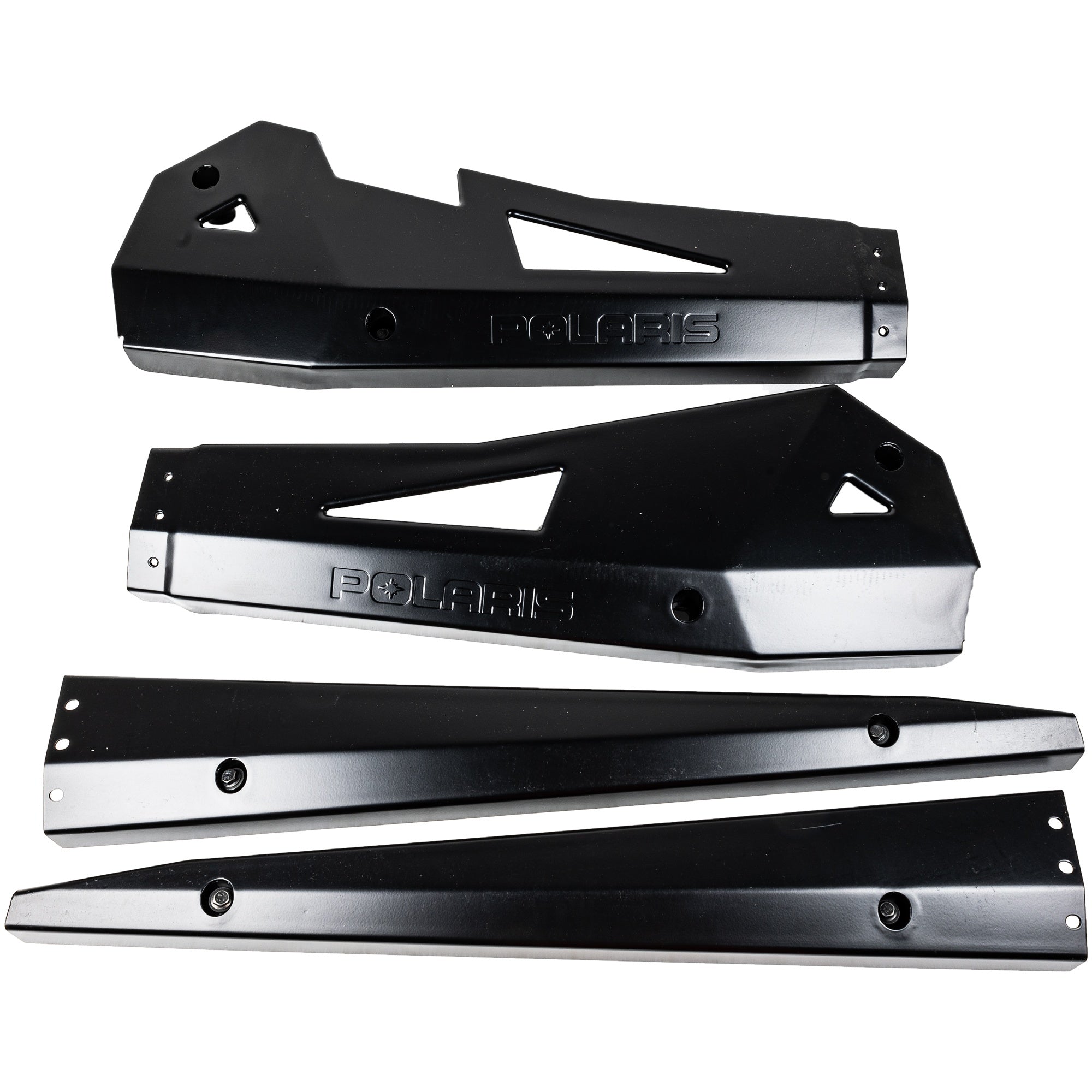 Polaris 2879940-458 Matte Black Low Profile Rock Sliders RZR 1000 900 XP  Turbo
